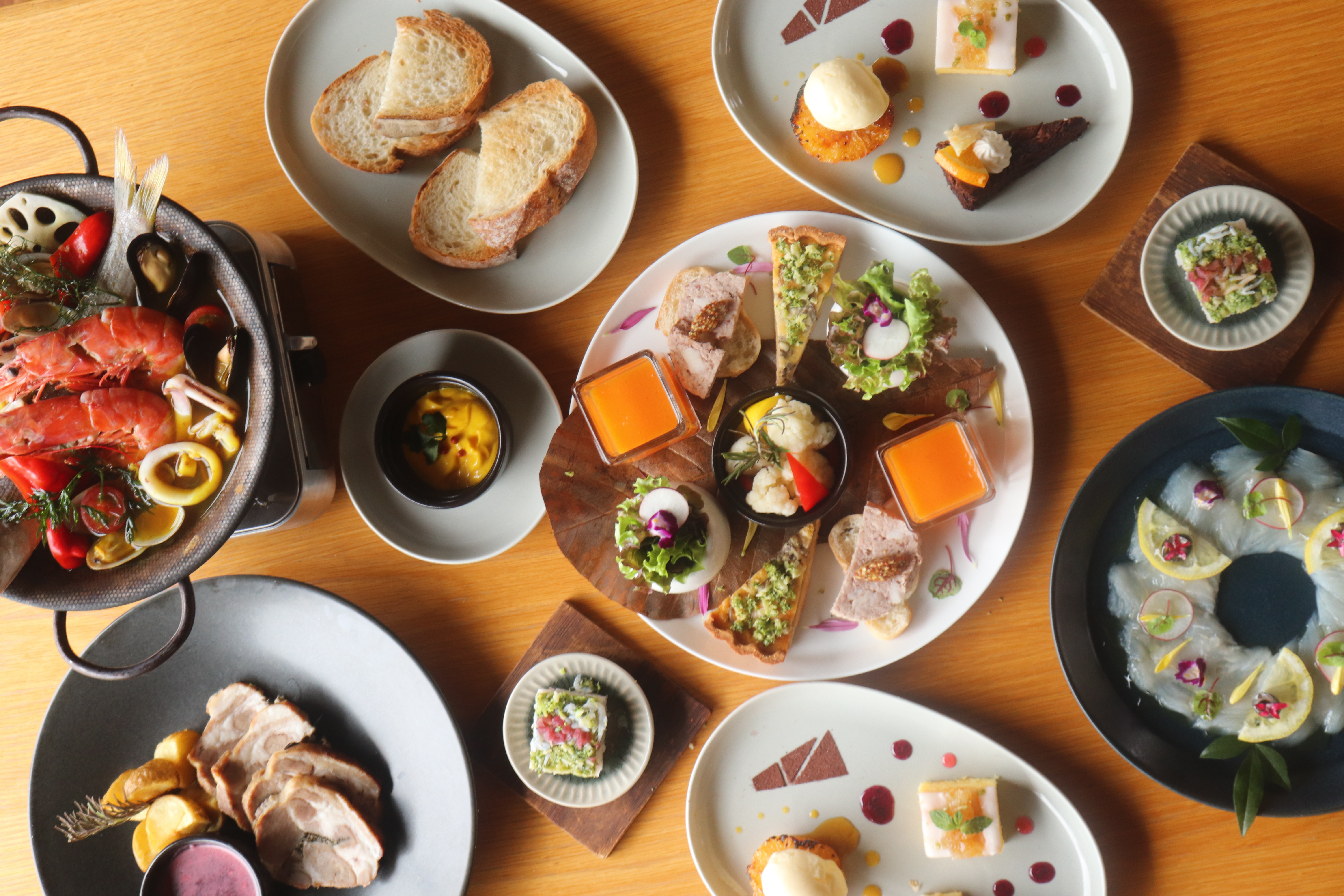 季節の恵みと過ごす 真鶴の冬時間 ～地魚カルパッチョとデザート盛り合わせアップグレードプラン～