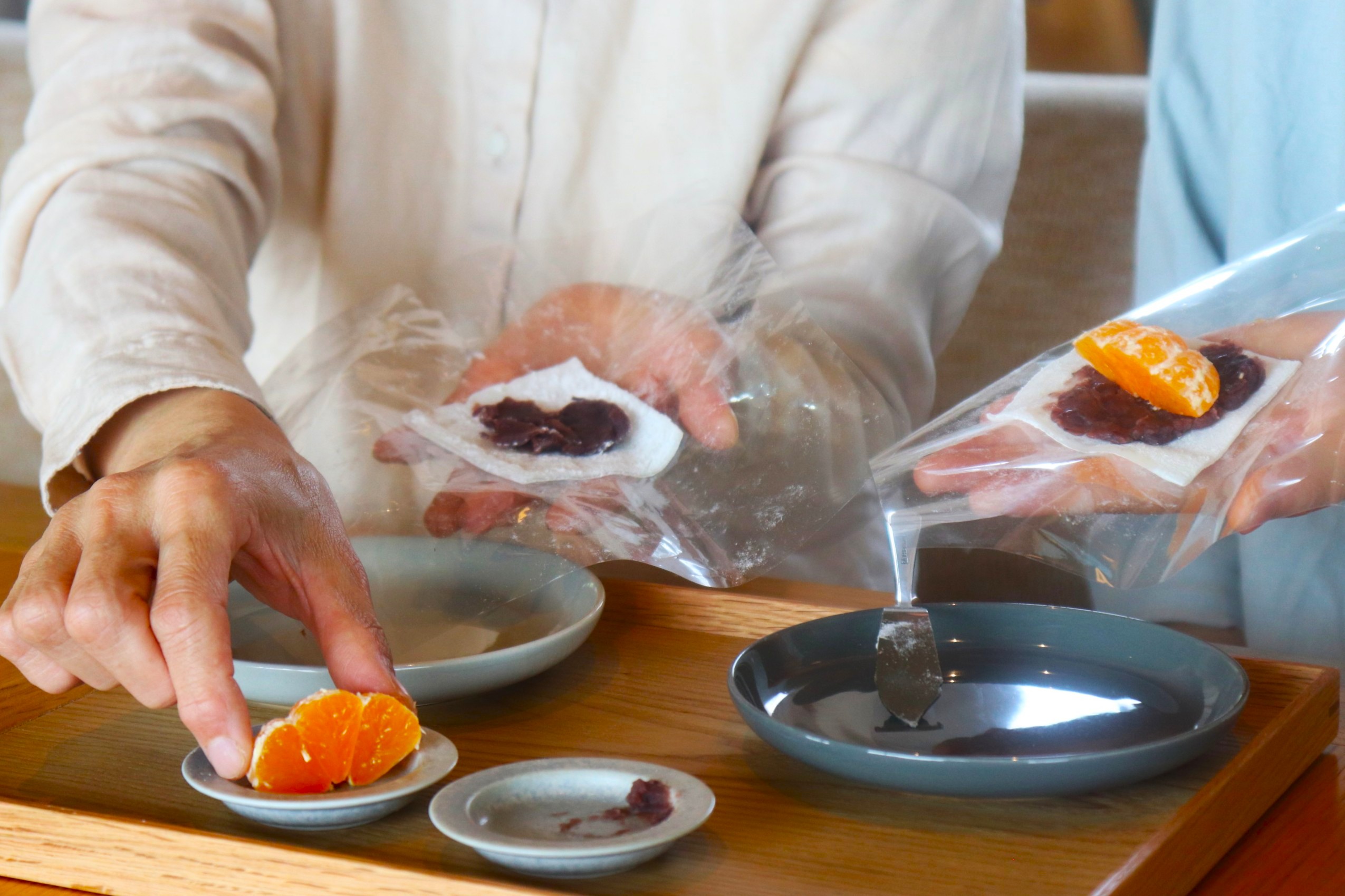 【秋】相模湾を見下ろす絶景農園で、みかん狩り＆みかん大福づくり体験付きプラン