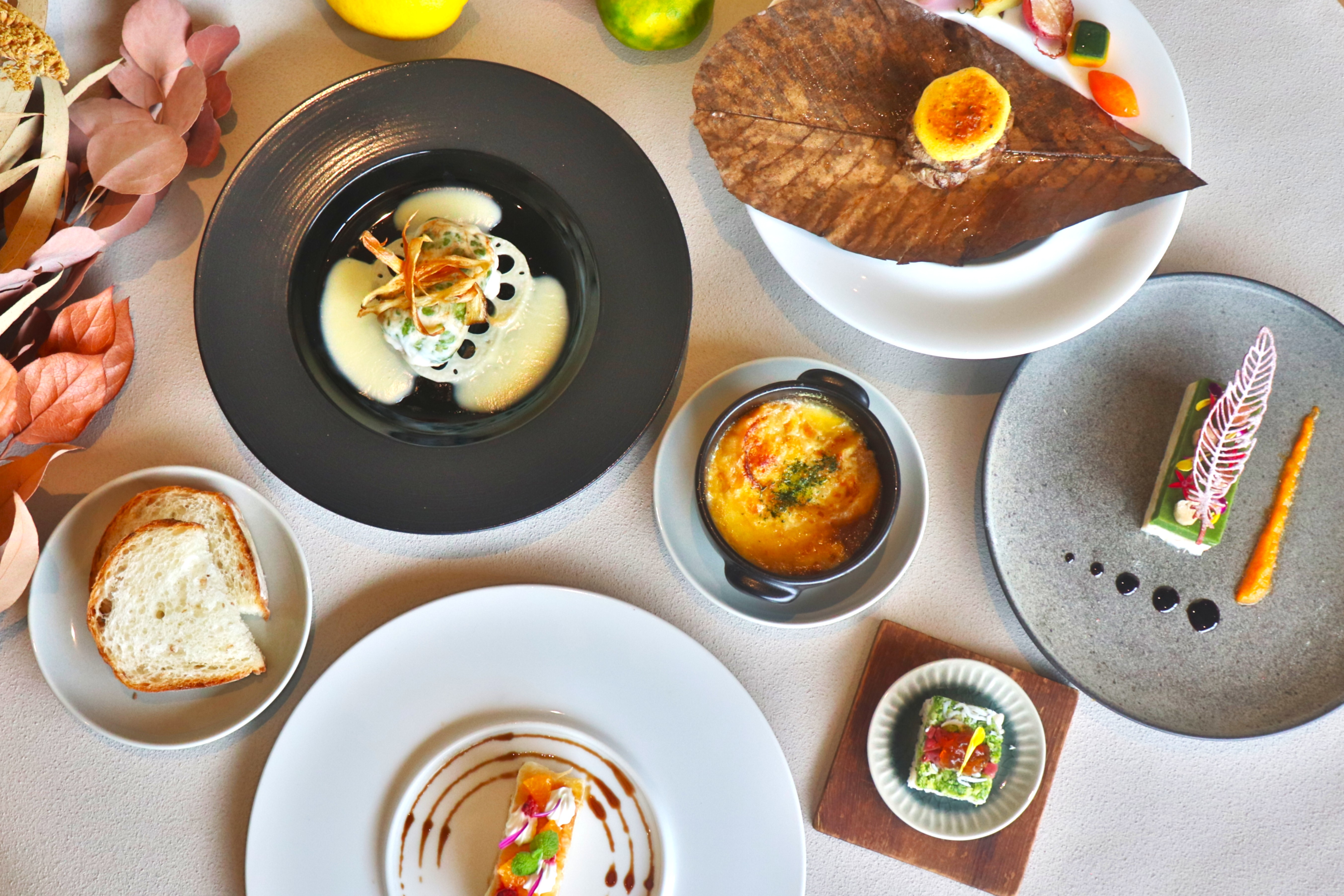 真鶴の四季 ～創作フレンチ美食のフルコース～（冬のフレンチ一例）