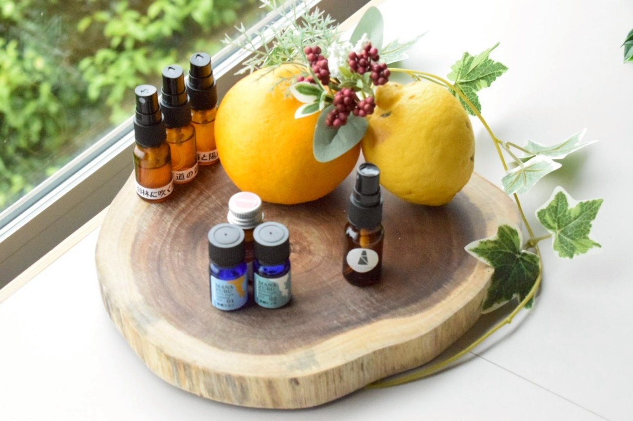 【梅雨】香りを調合するアロマスプレー体験プラン