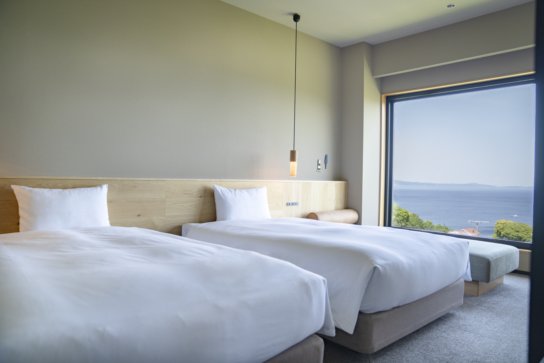 【海が見える スタンダードルーム】カジュアルに利用できるスタンダードルーム。