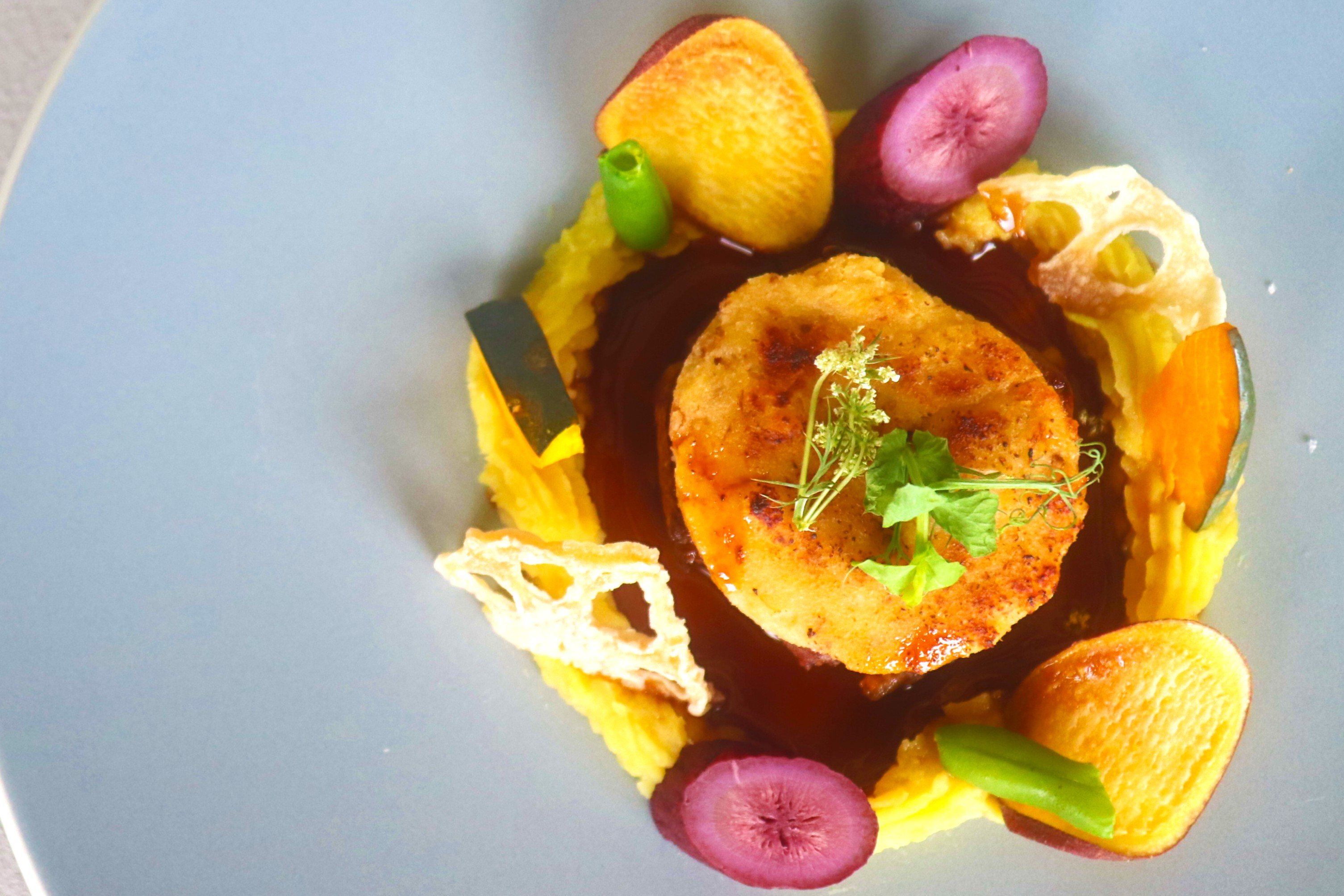 ＜真鶴の四季～創作フレンチ美食のフルコース～＞一例