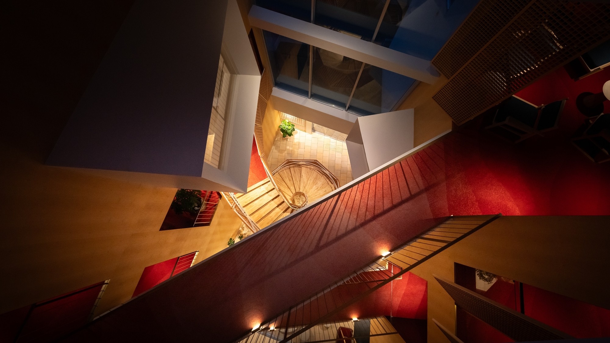 【内観】芸術作品のような空間が非日常な雰囲気を演出します。