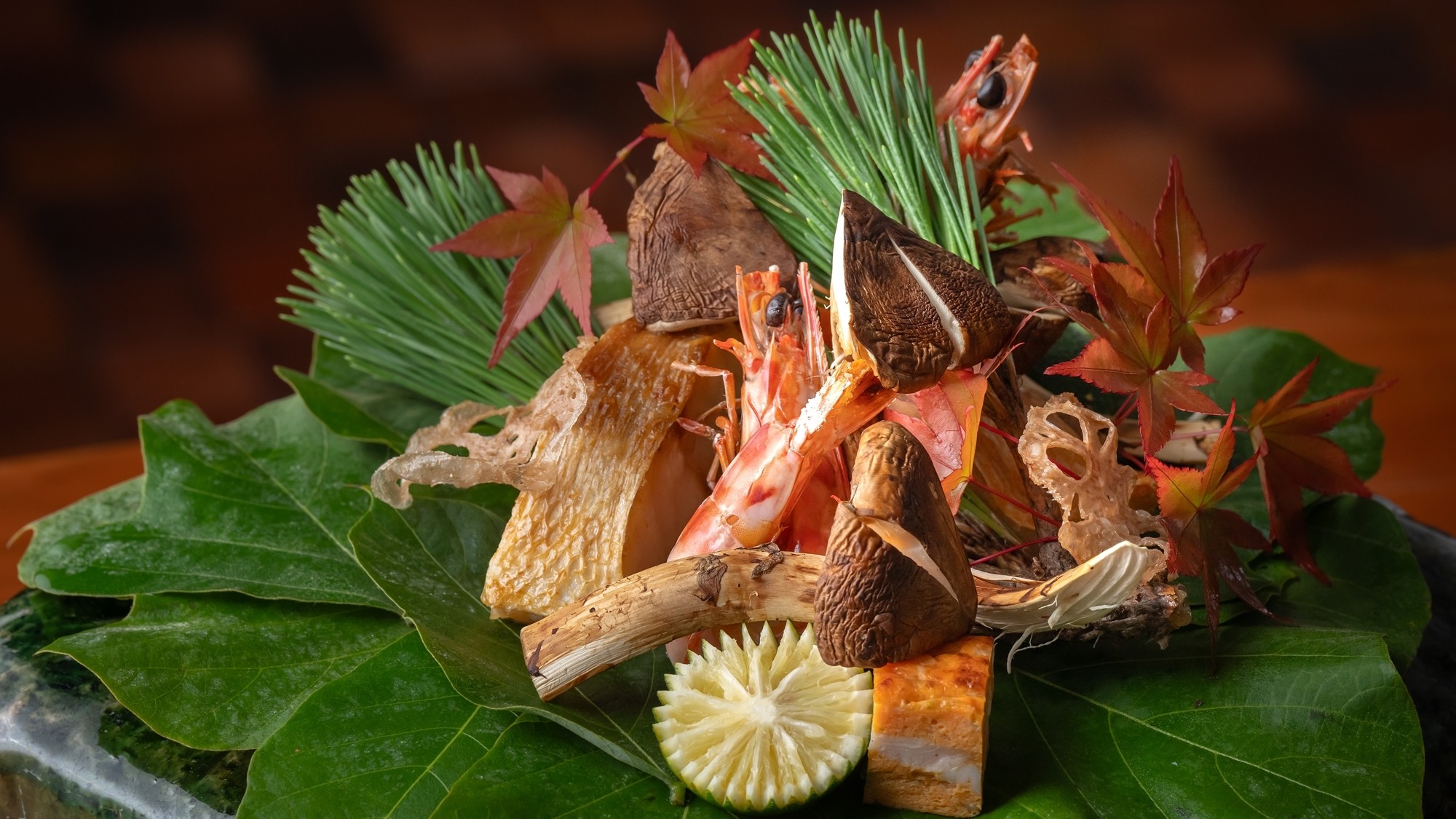 【夕食一例】四季折々の味覚を思う存分にご満喫いただけます。