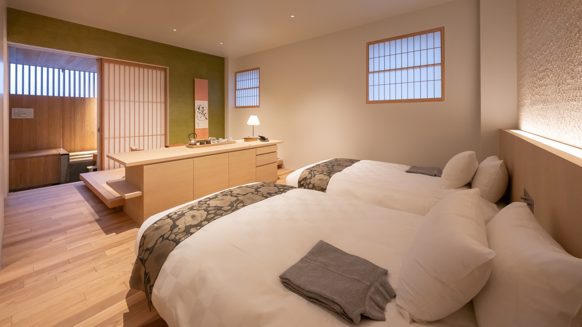 【スタンダードルーム】42.89～46.47平米　日々の喧騒を忘れて心ゆくまでお寛ぎください。