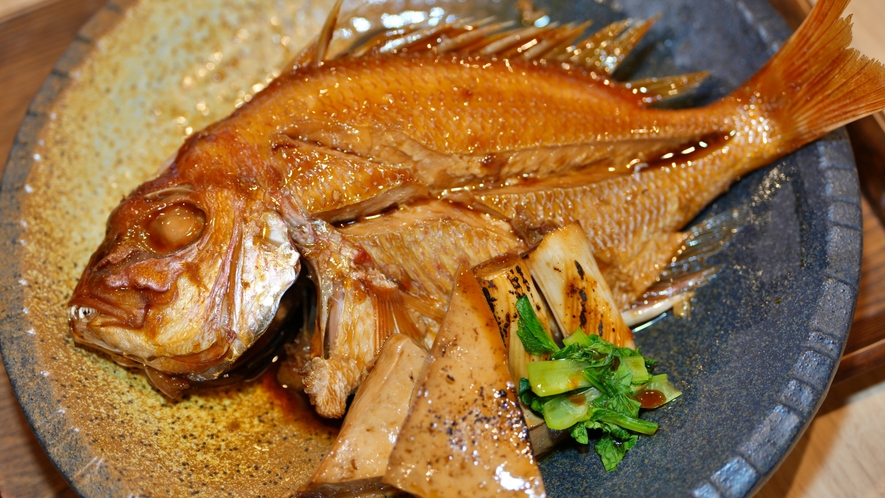 【レストランメニュー】島魚の煮付け