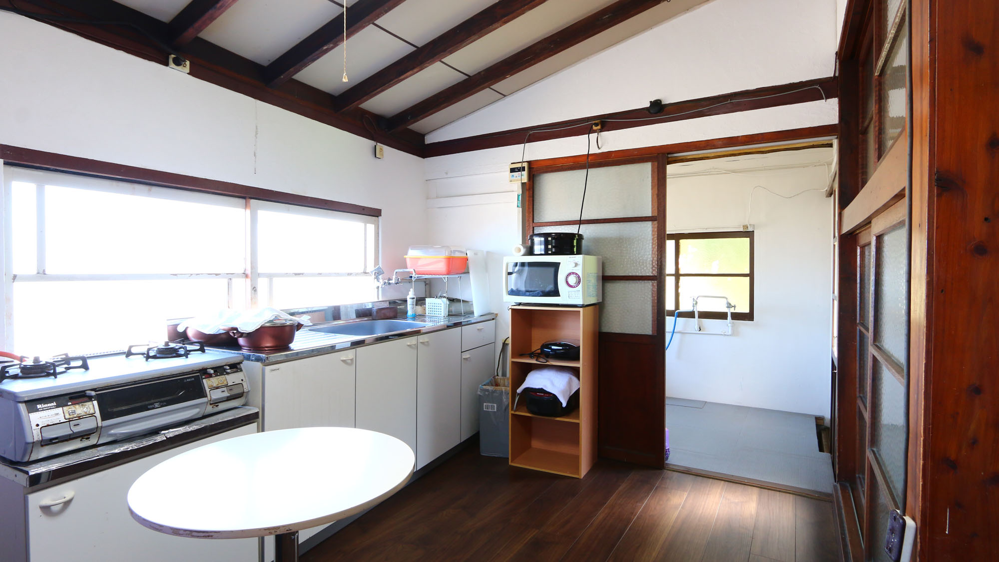 【古民家】地元の食材でお料理をお楽しみください。