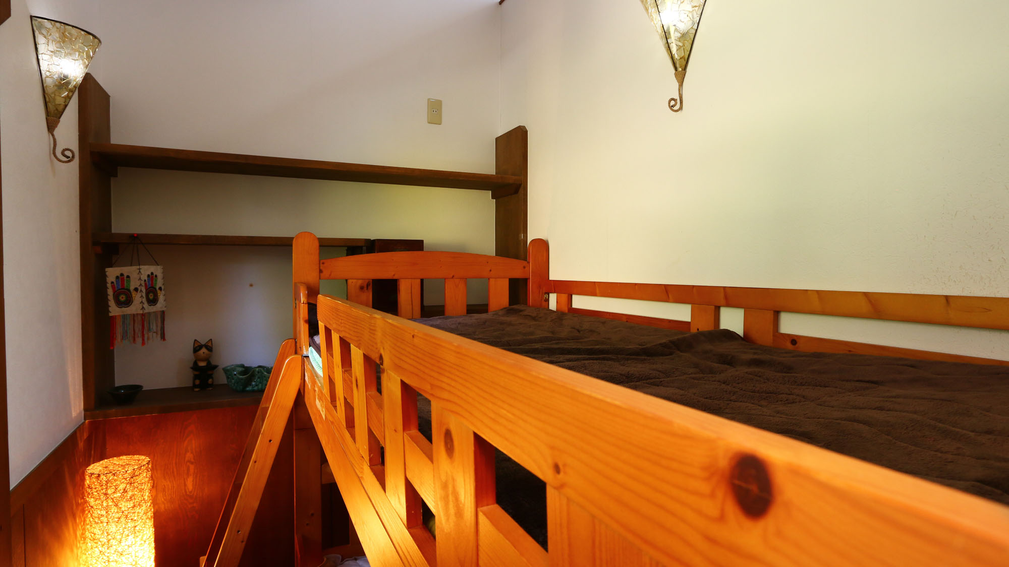 【ゲストハウス】静かな夜をお過ごしいただけます。