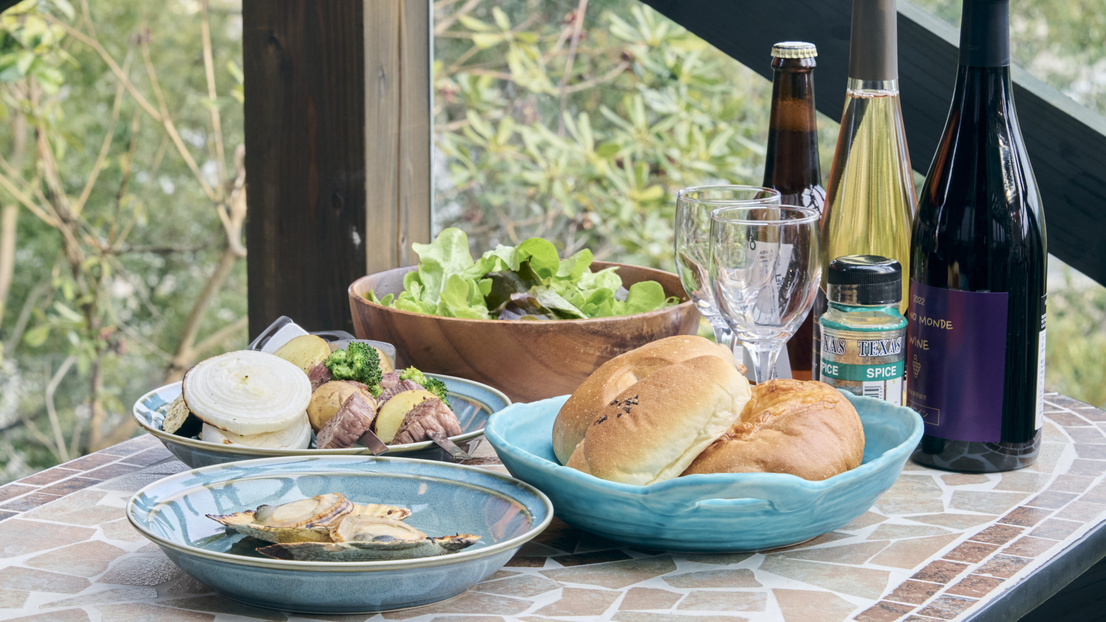 調理イメージ（※食材・お飲み物はご持参ください）