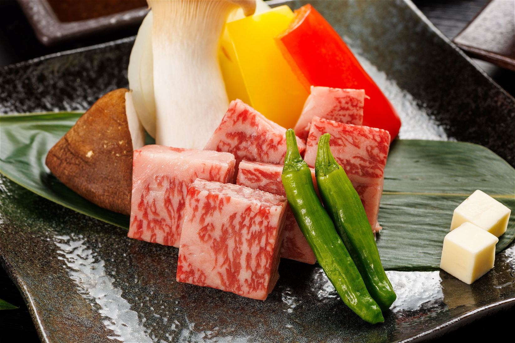 熊野牛の滋味コース