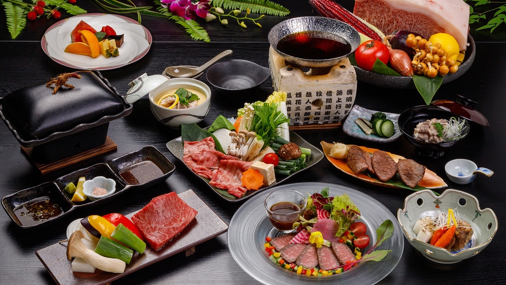 紀州熊野のブランド牛を満喫　熊野牛づくしプラン【苓】