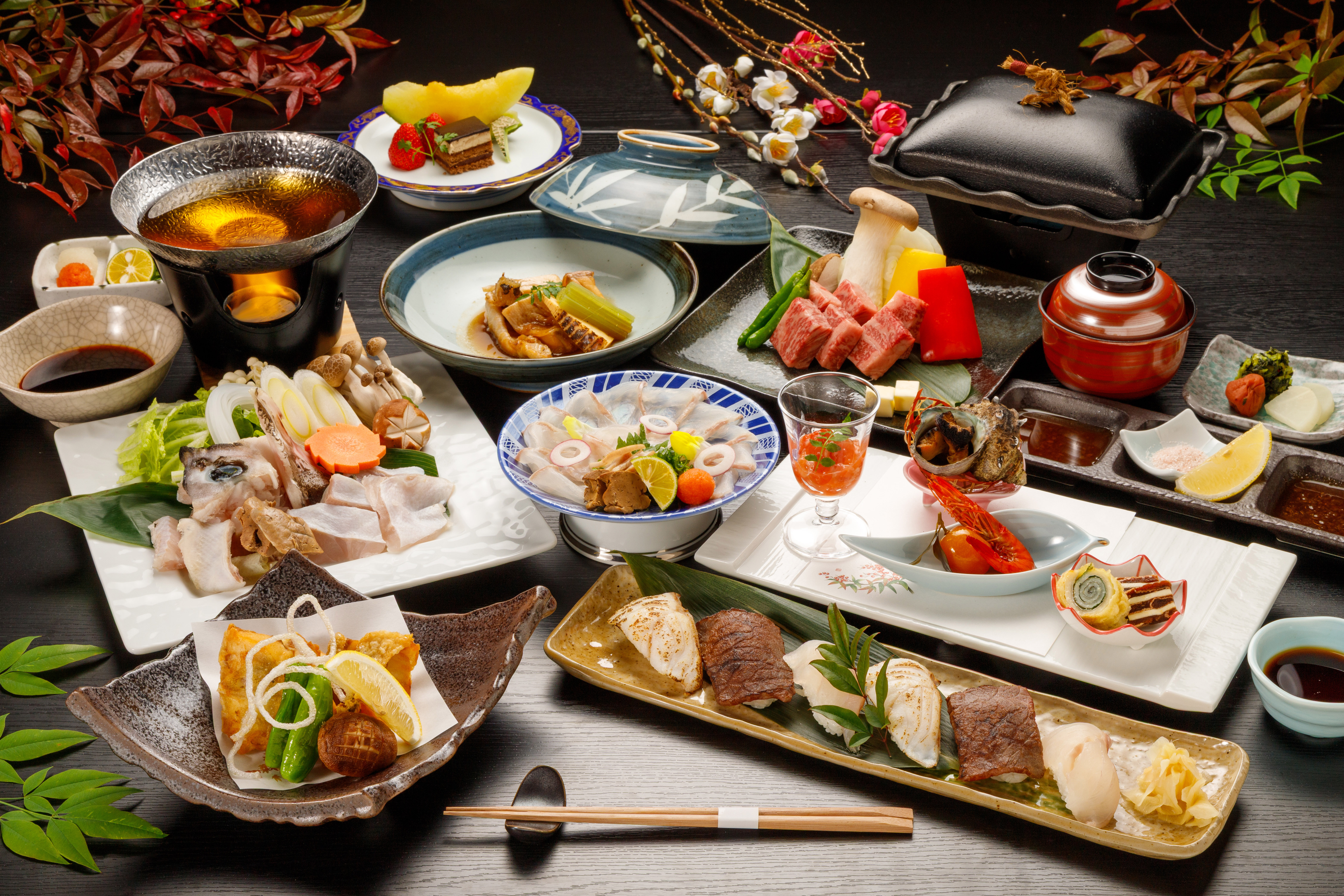 九絵と熊野牛コース