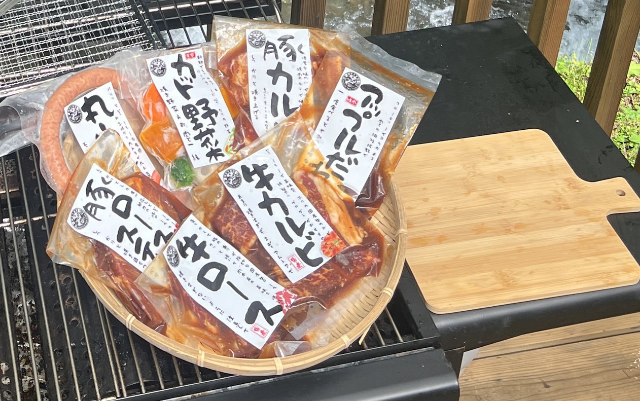手ぶらＢＢＱプラン始めました。とにかく星が綺麗！！