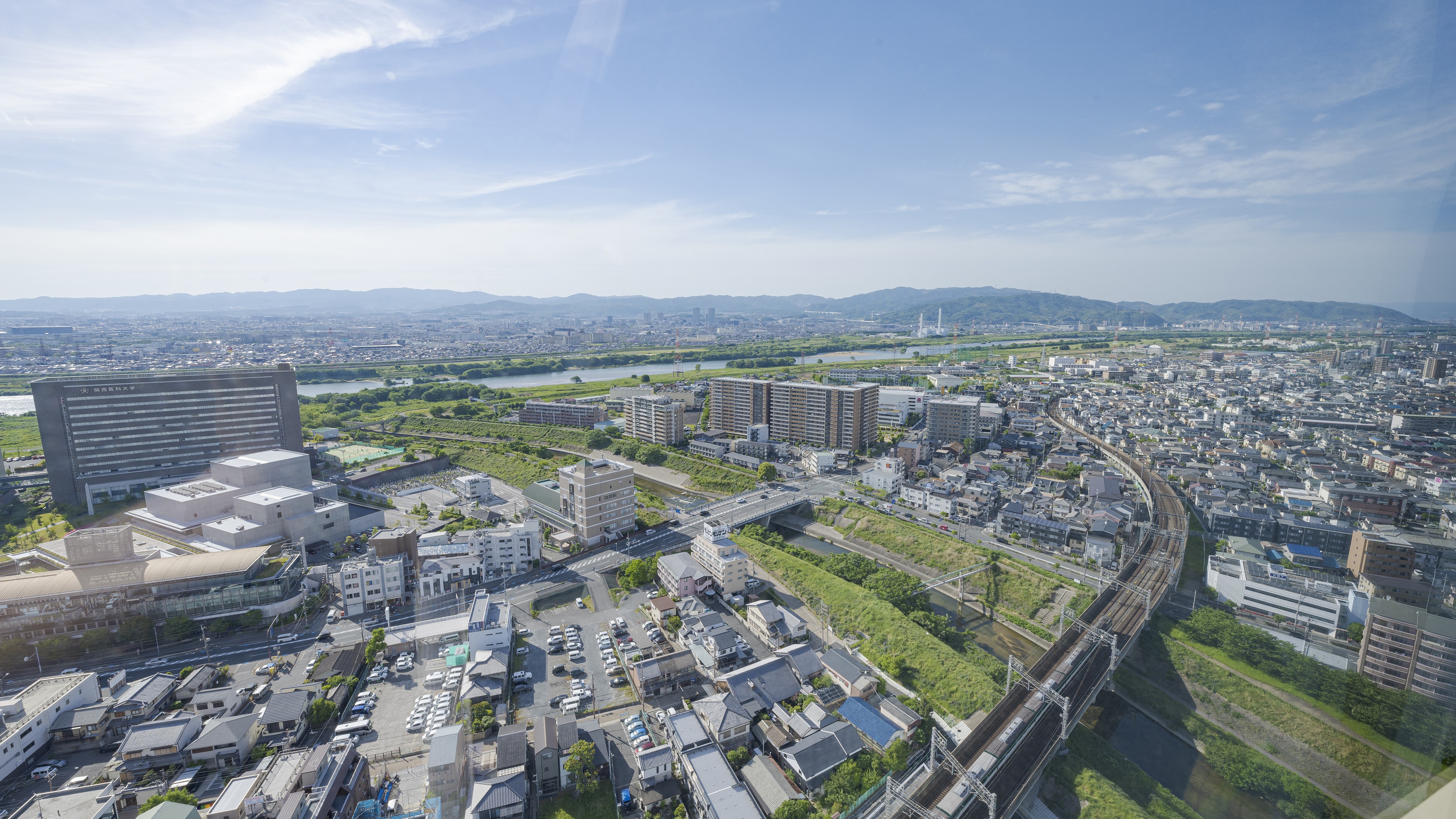 客室からの風景　トレインビュー