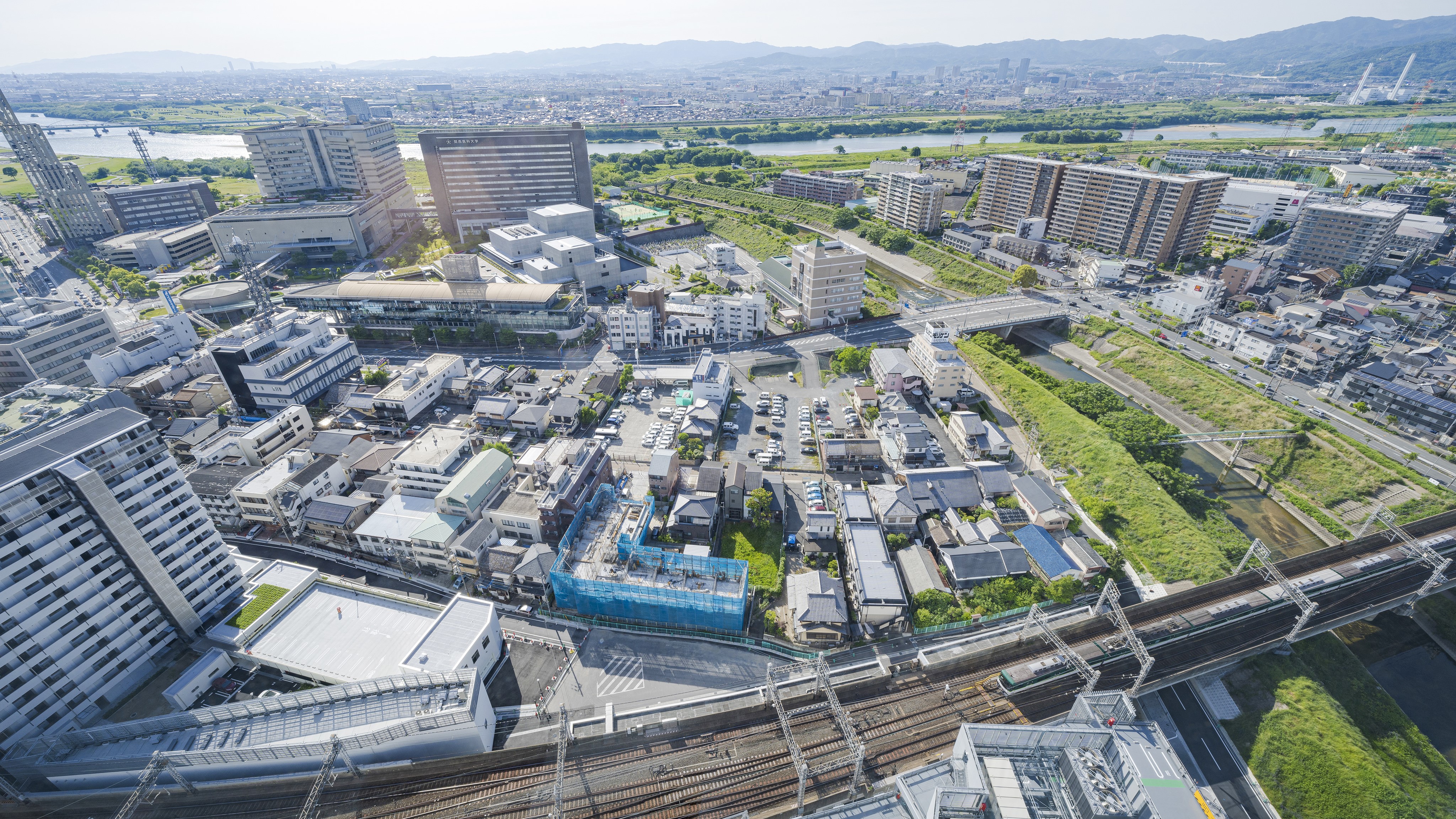 客室からの風景　トレインビュー