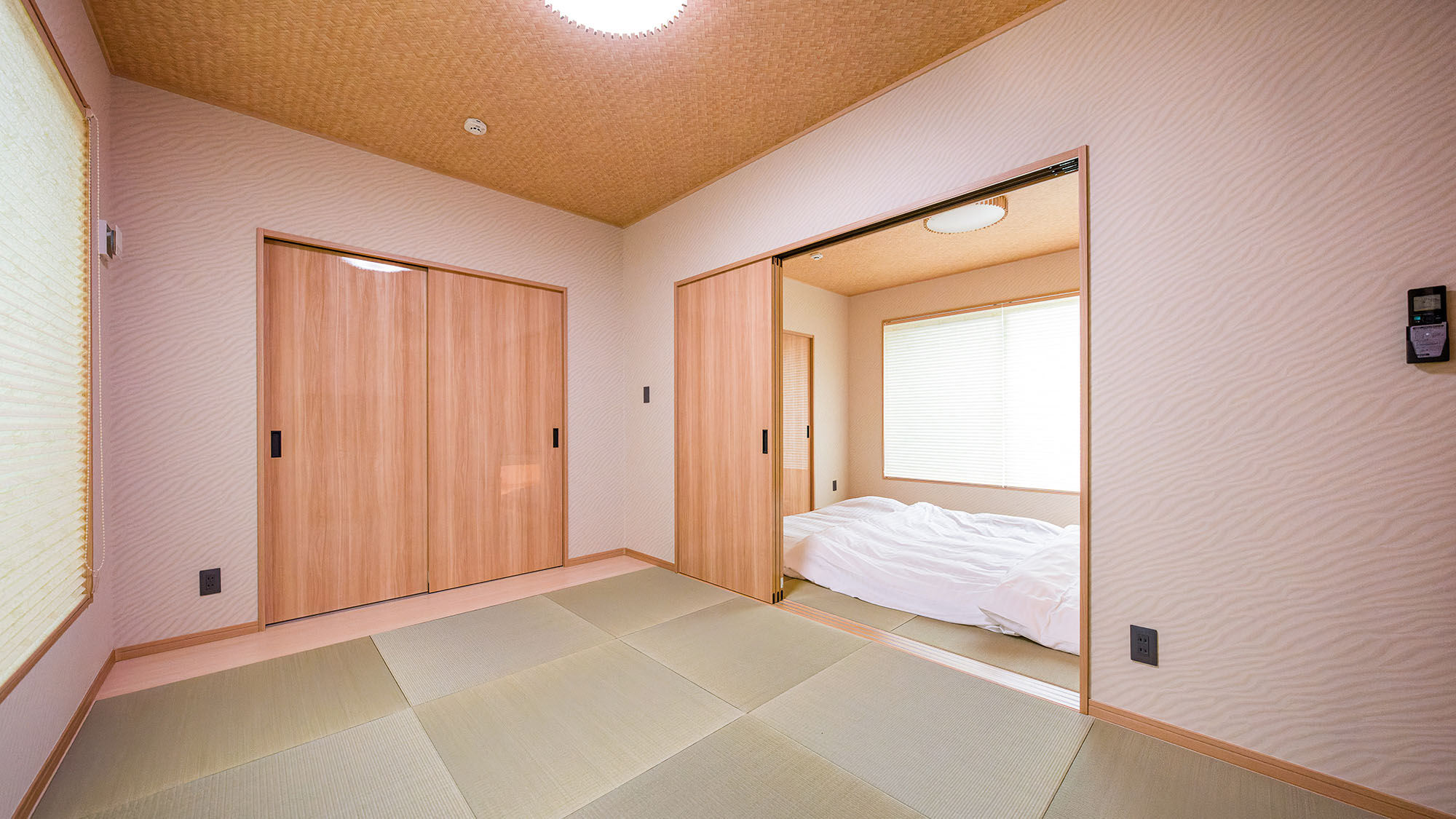 ・【鳳凰館・和室】1室は寝室、もう1室は寛ぎ空間としてもご利用いただけます