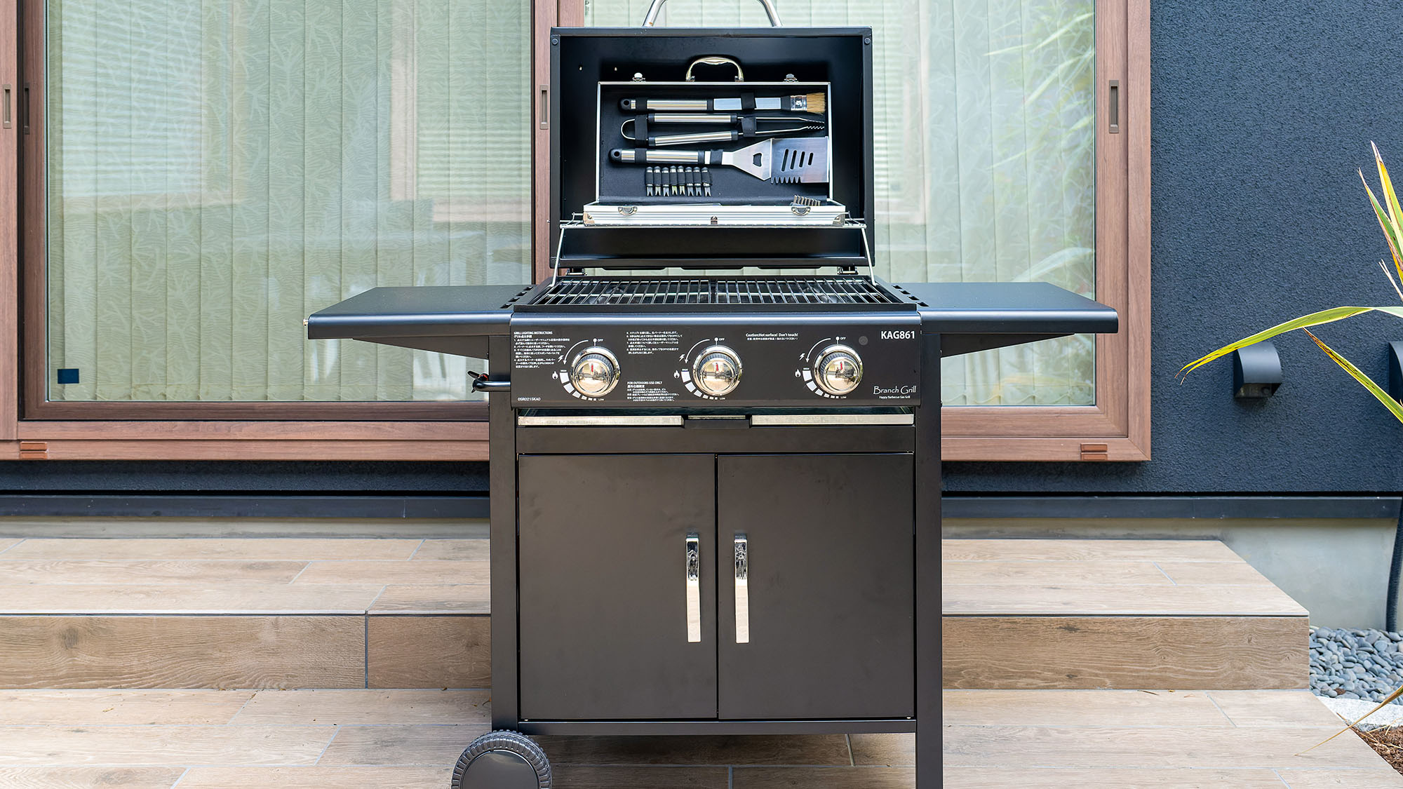 ・【鳳凰館・BBQ】コールマンBBQグリルで手軽にBBQをお楽しみいただけます（別途有料）