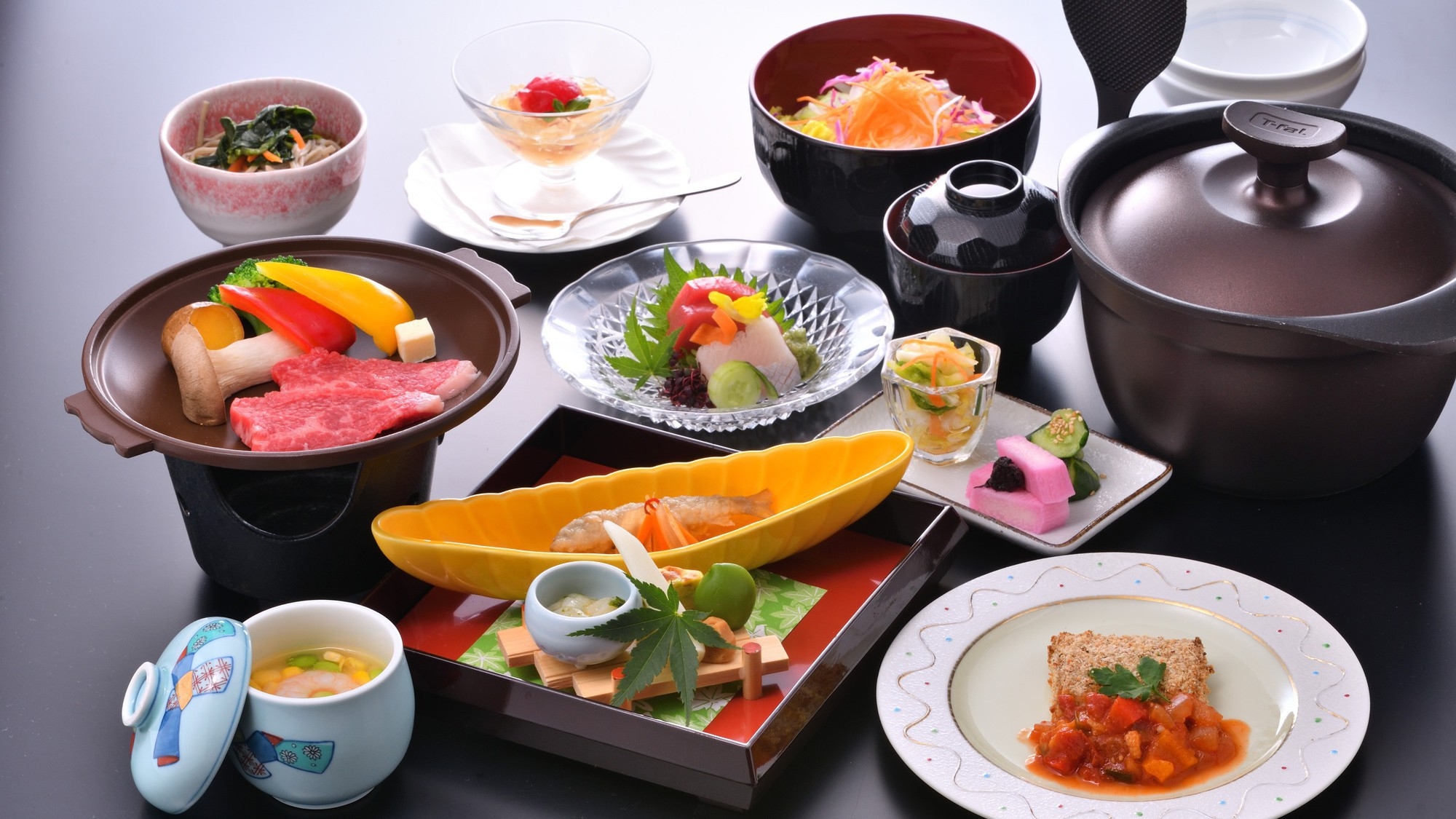 【楽天スーパーSALE】5％OFF【翡翠：2食付】ワンランク上のグルメコースと浅間温泉で寛ぐ♪