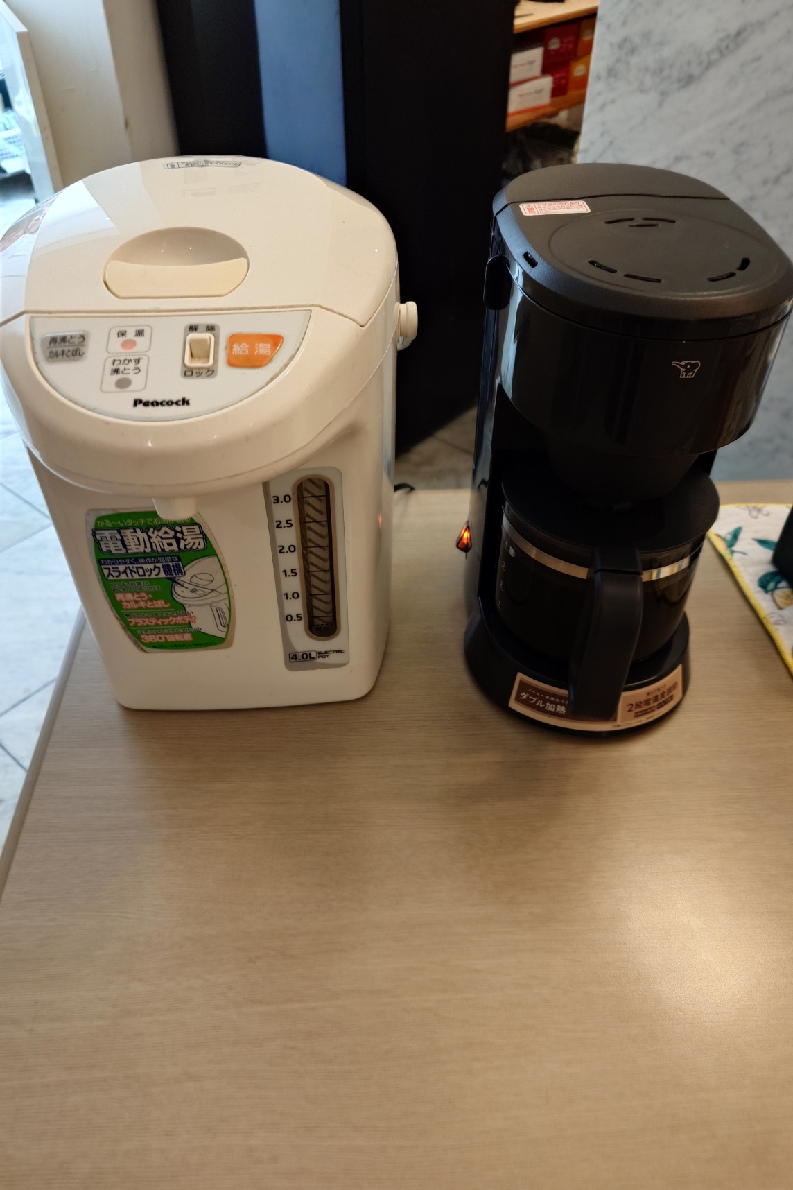 レストラン朝食ドリンク