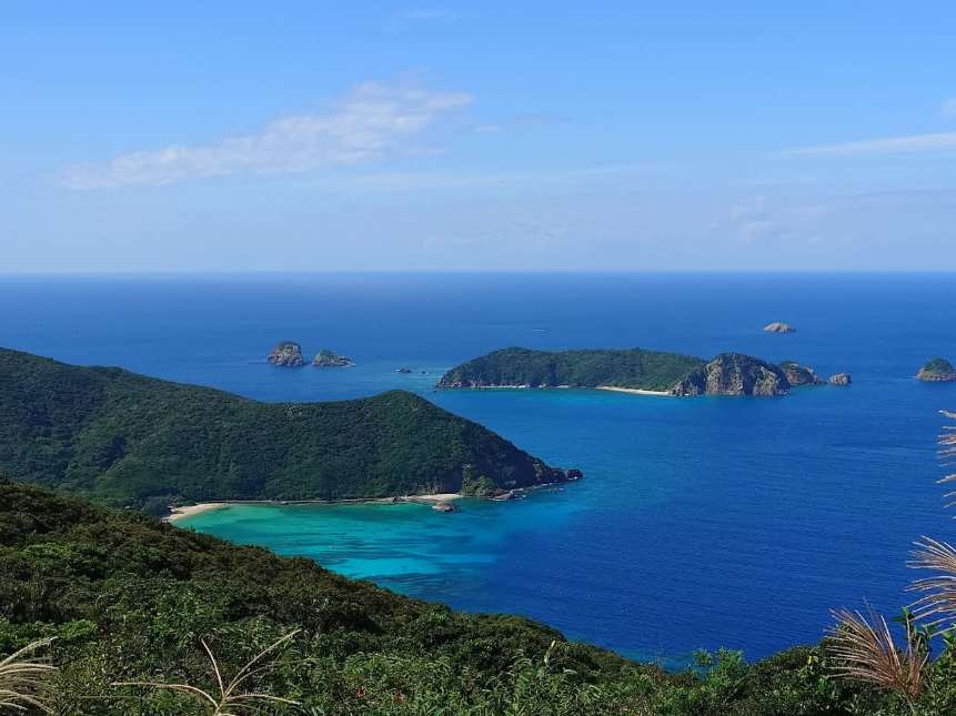 加計呂麻島夕日の丘