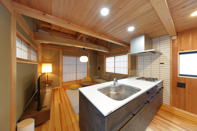 一軒家まるまる貸し切り　新築和風　最大9名様まで