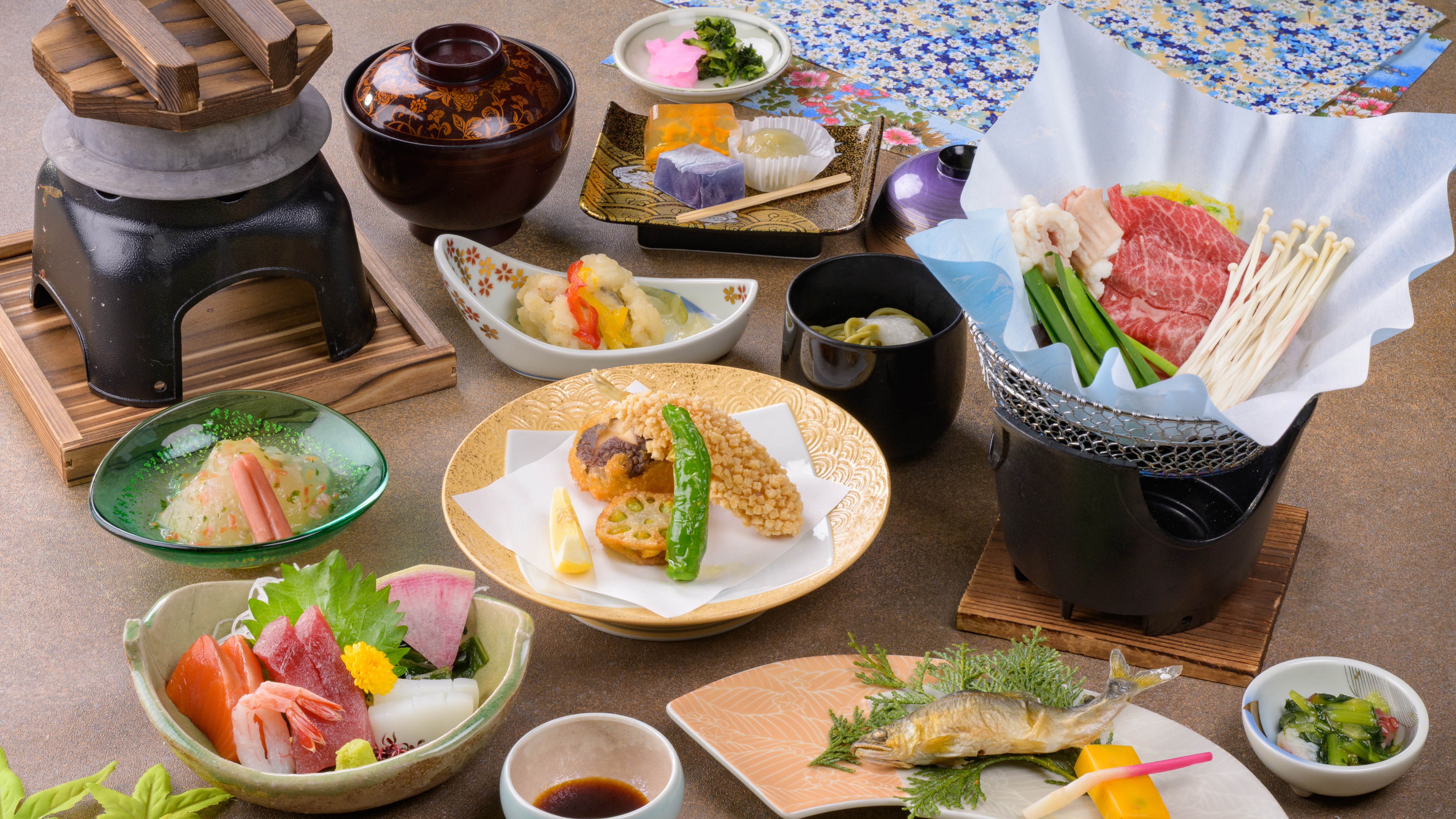 【和食会席プラン（2025年夏）】三重の旬食材を和の技術で仕上げた会席料理です