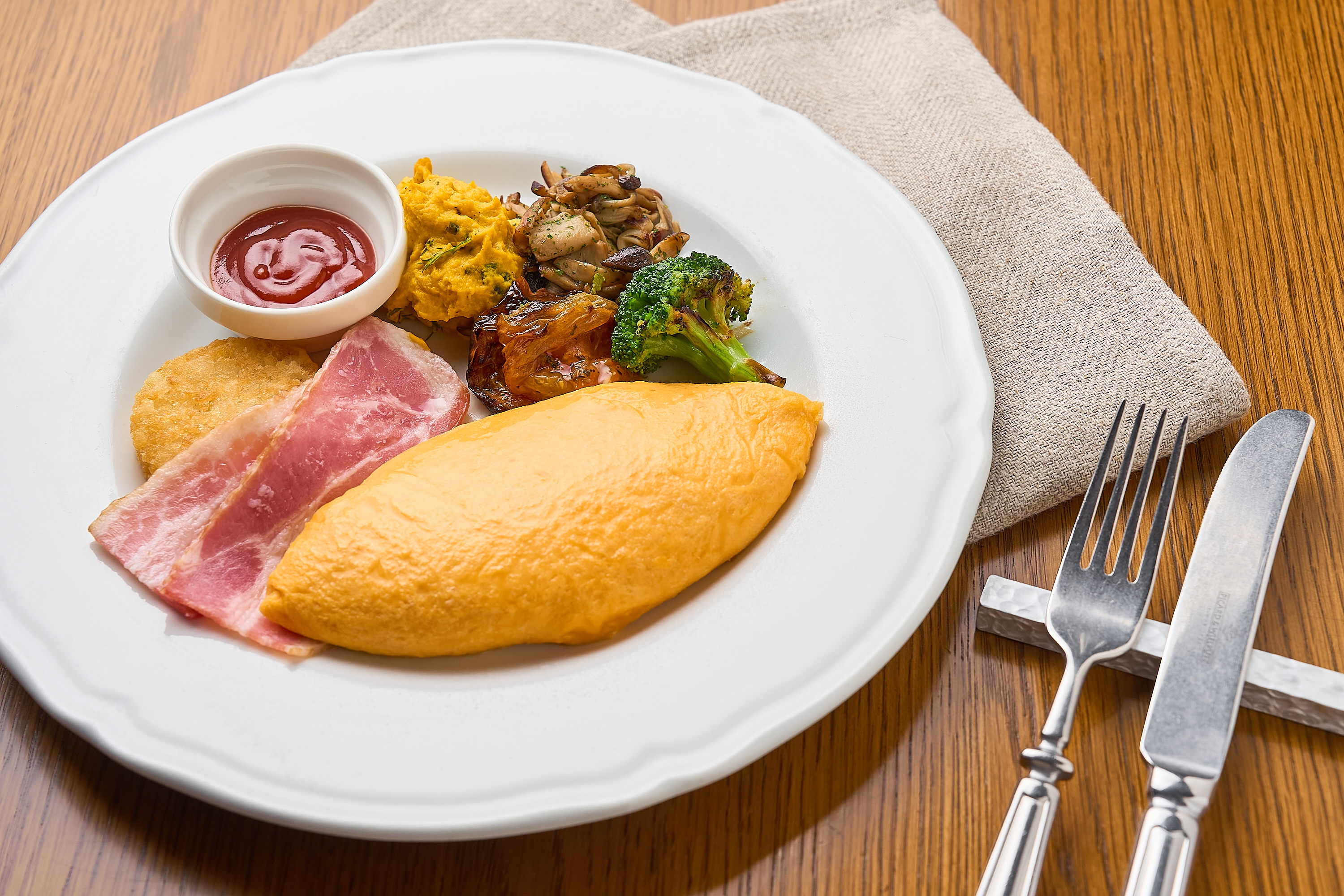 朝食メイン(イメージ)