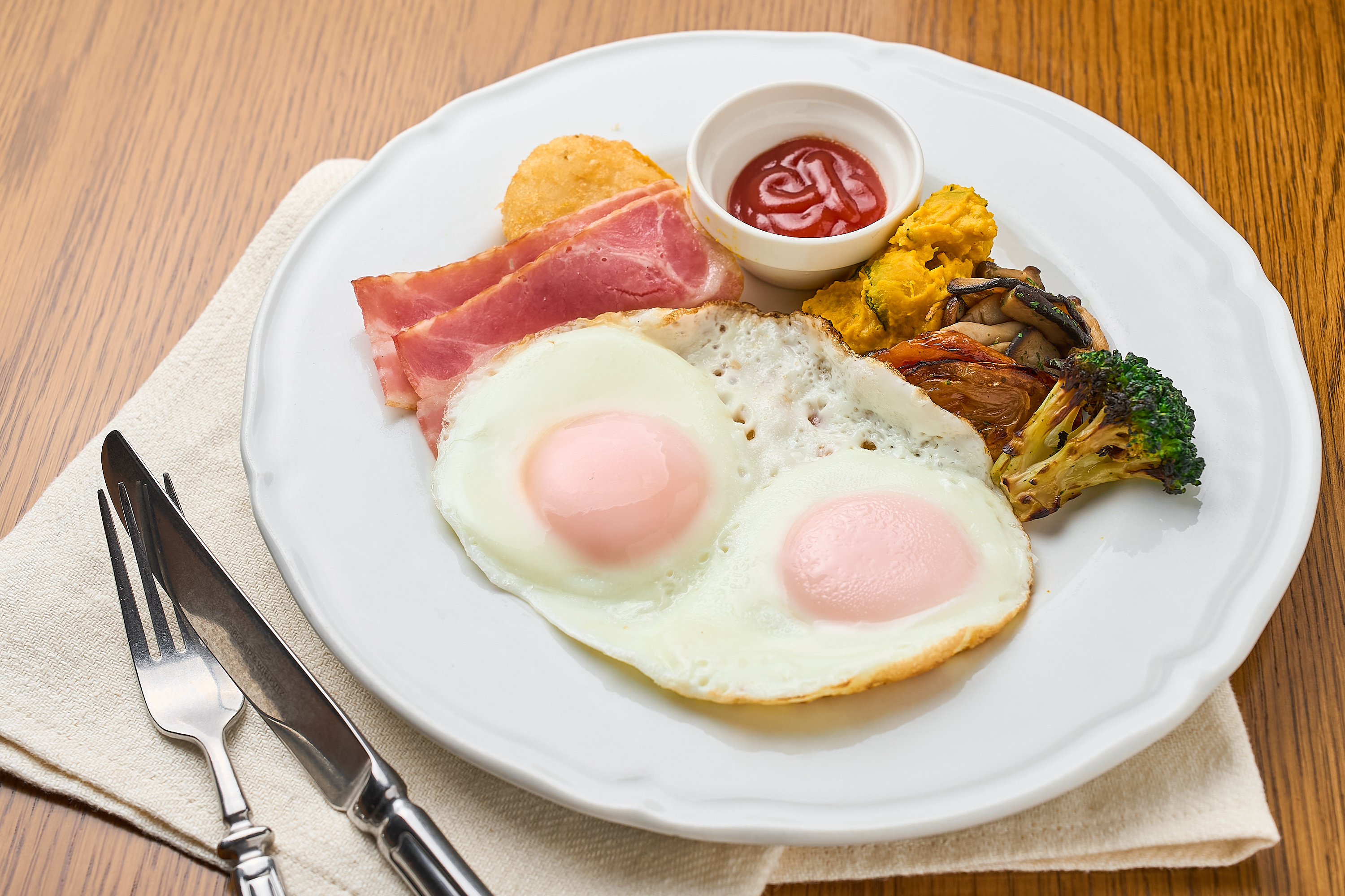 朝食メイン(イメージ)