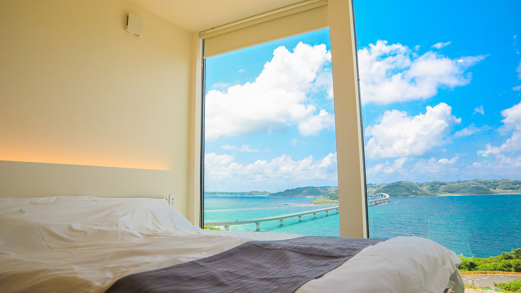 ・【A棟1・ヴィラ】寝室から絶景！素晴らしい景色が非日常な時間へと誘います