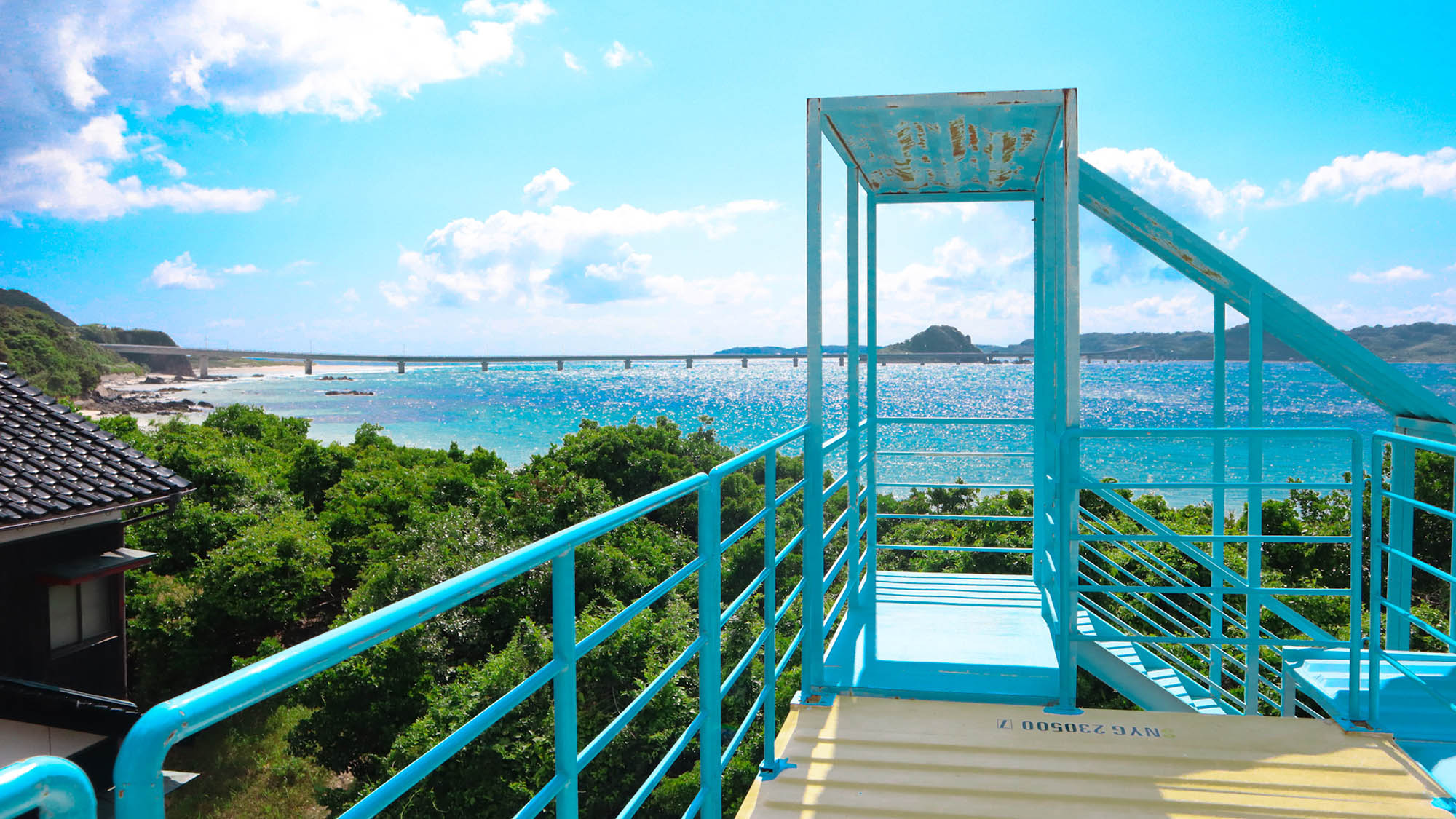 ・【シーサイド20FTコンテナB】穴場発見！絶景を望むプチ展望台