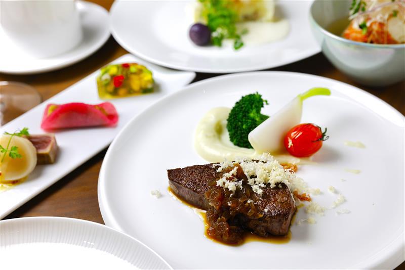 【2食付き】幸せ富良野食材〜メインを選べるプリフィックスコース