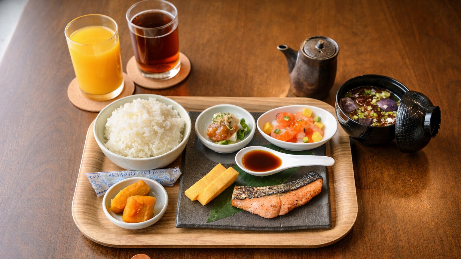 和朝食セット　※内容が変更になる場合がございます。