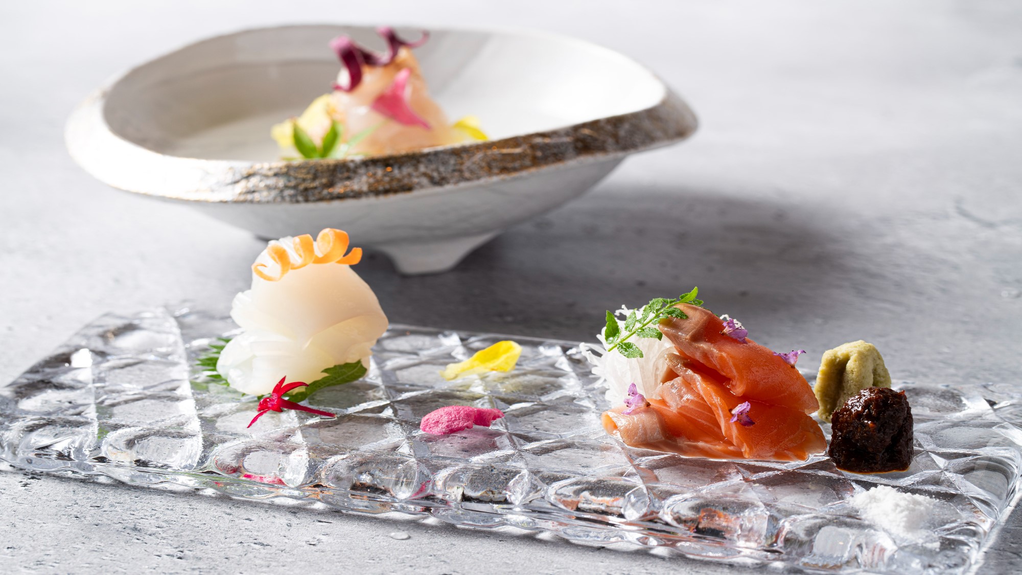 ■福い_夕食一例／新鮮な海の幸をご用意しております