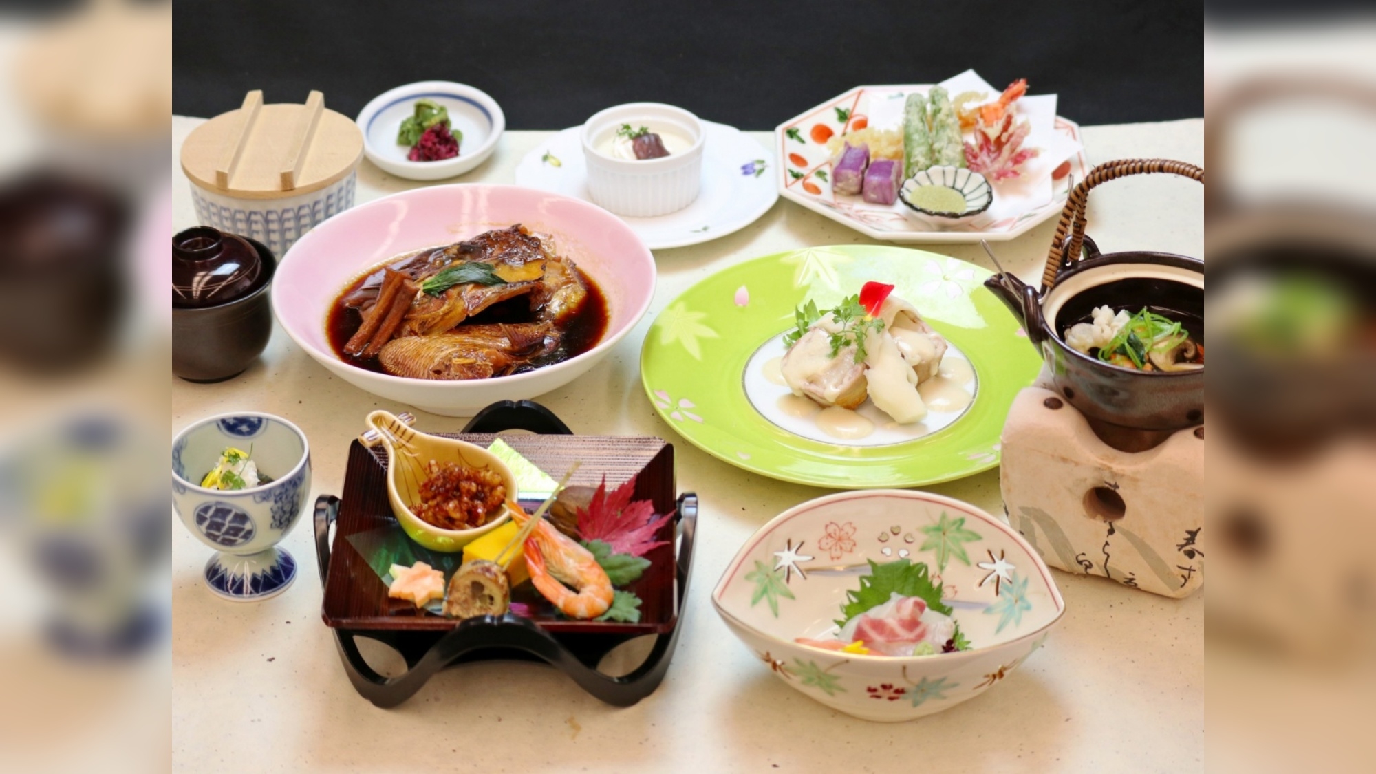 【迷ったらコレ！】花のいえ人気の京会席プラン〈常盤コース〉