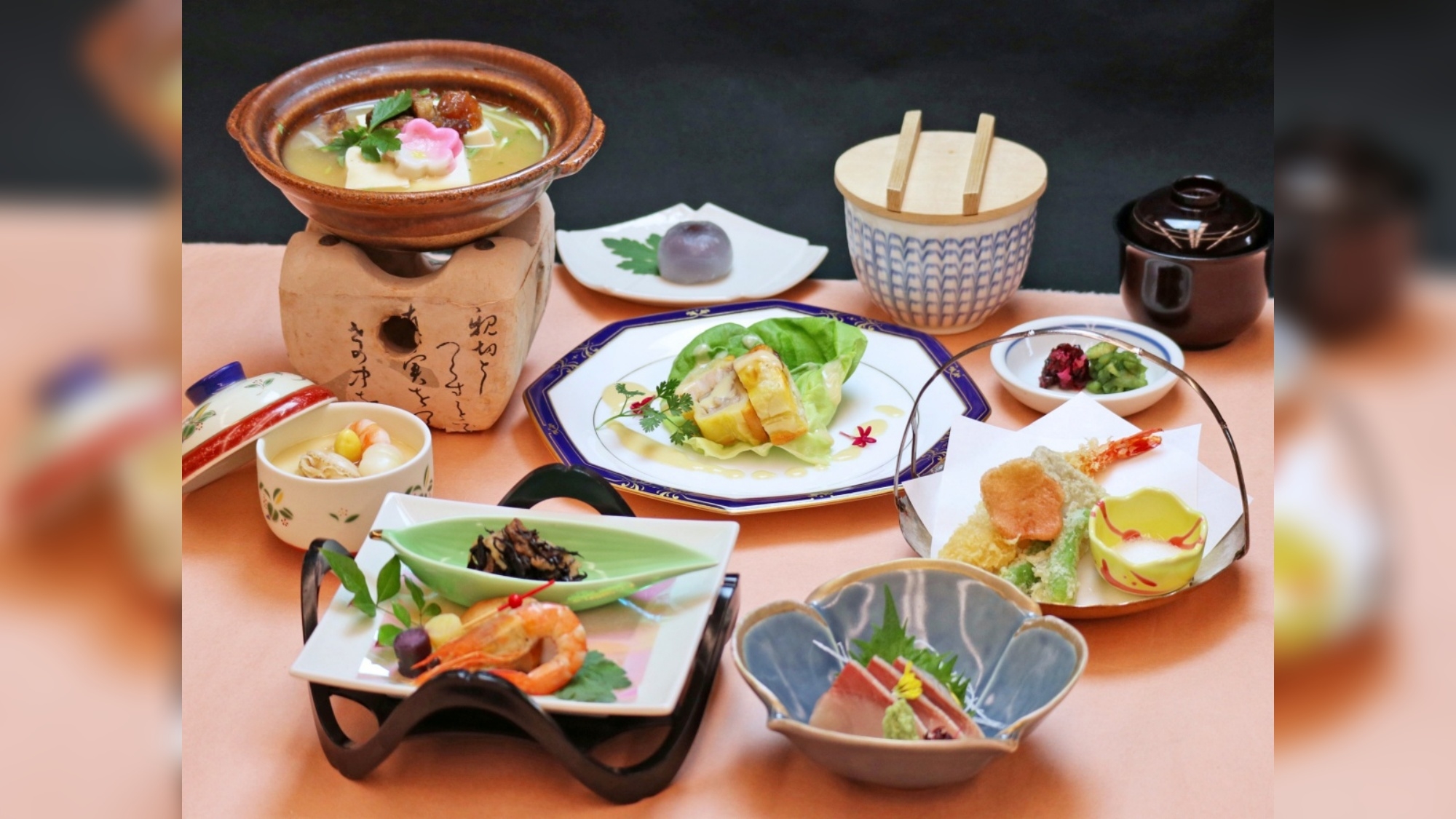 【定番】冬のスタンダード京会席プラン〈清滝コース〉