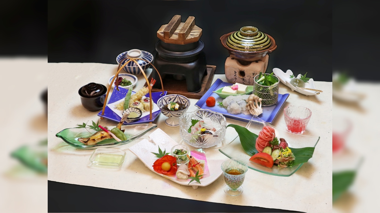 【夏の清涼】清流の鮎と夏野菜を愉しむ「花みずき」会席〜涼やかな空間で味わう本格和食〜