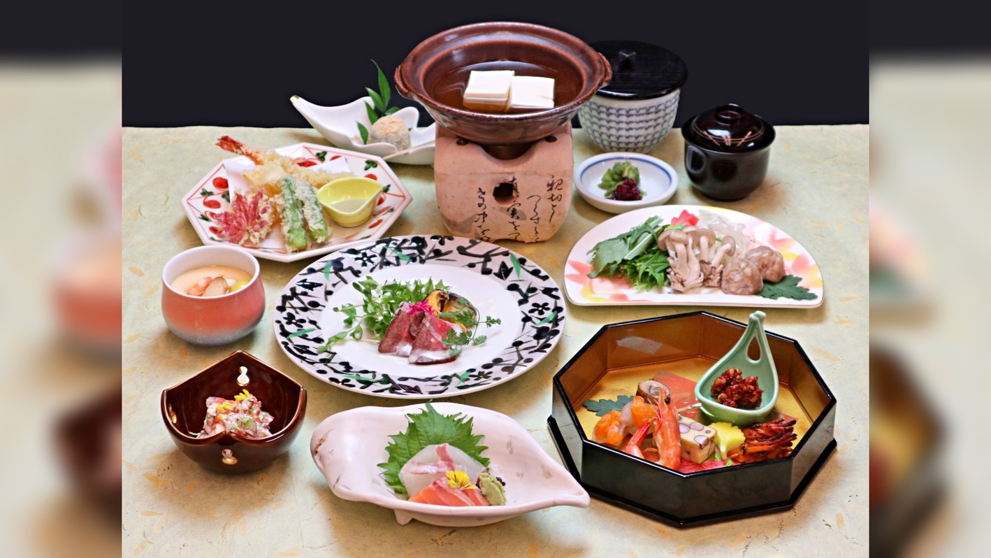 【日帰り・昼食付】昼会席「嵯峨野」プラン