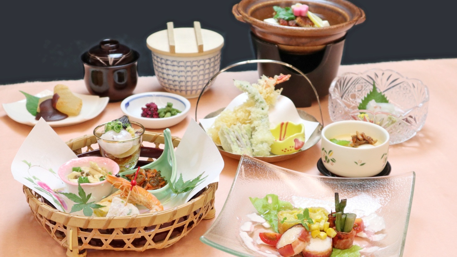 【日帰り・昼食付】夏の昼会席「嵯峨野」プラン
