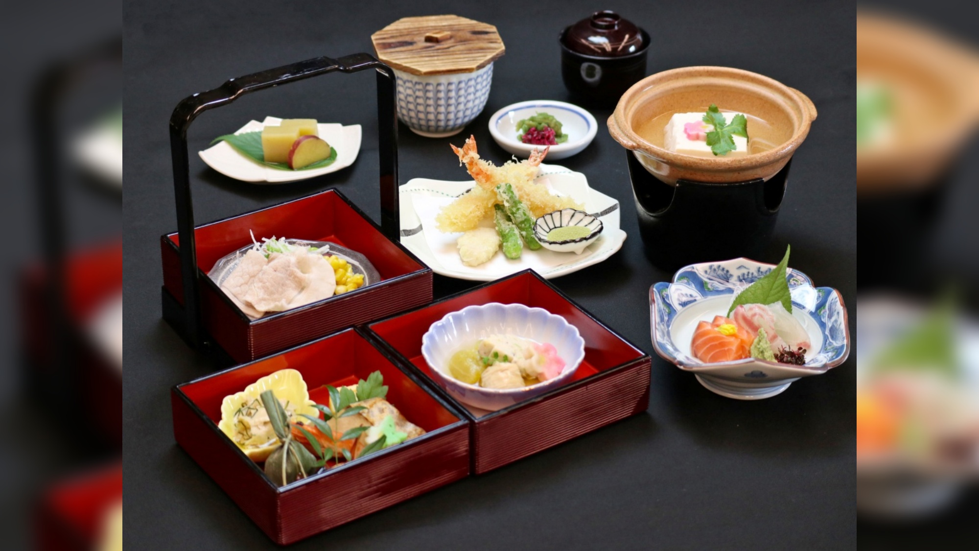 令和7年　春の昼御膳「渡月」