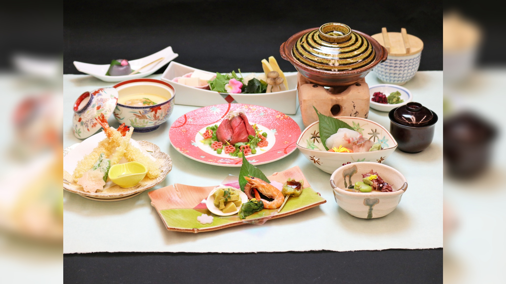 令和8年　春の会席料理「かりん」