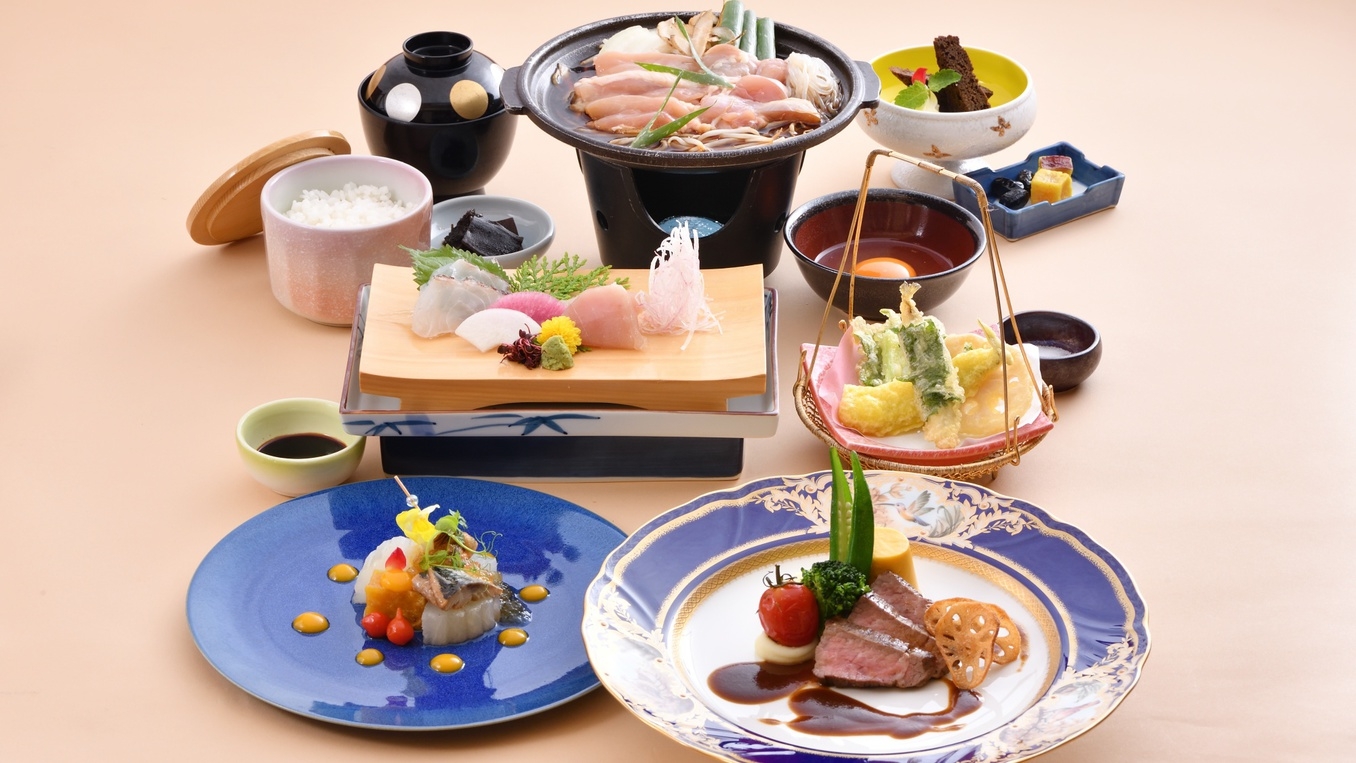 【オフシーズン奈良特別割】古都なら！季節の和洋会席スタンダードプラン《2食付き》