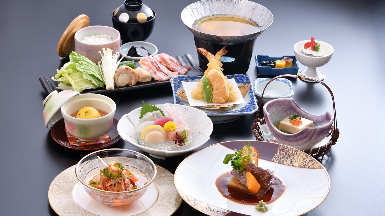 【オフシーズン奈良特別割】【匠】〜総料理長おすすめ！最上級グルメ和洋会席プラン《2食付き》