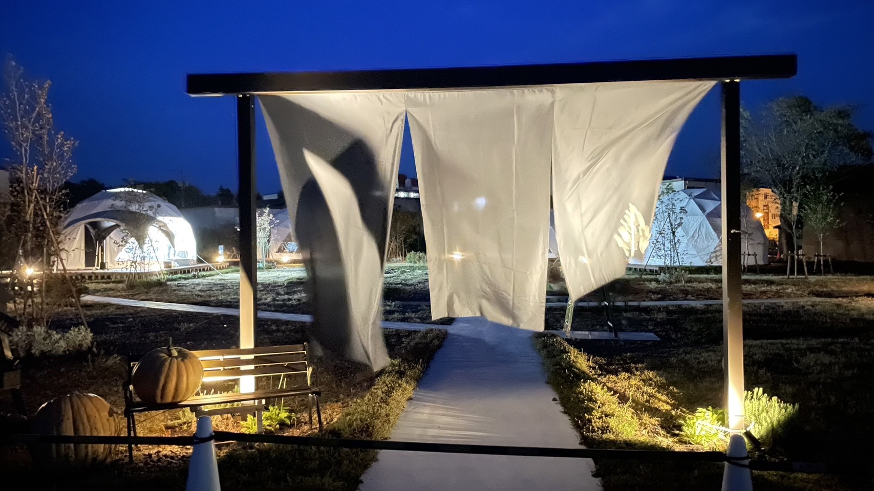 ユーカラグランピング素泊まりプラン 冷暖房完備