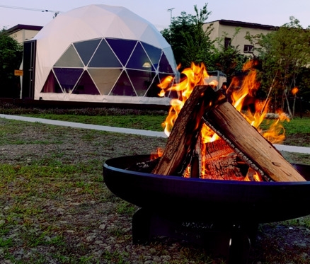 【道民限定】お得なグランピング素泊まりプラン 冷暖房完備 100周年記念☆毎月10組まで