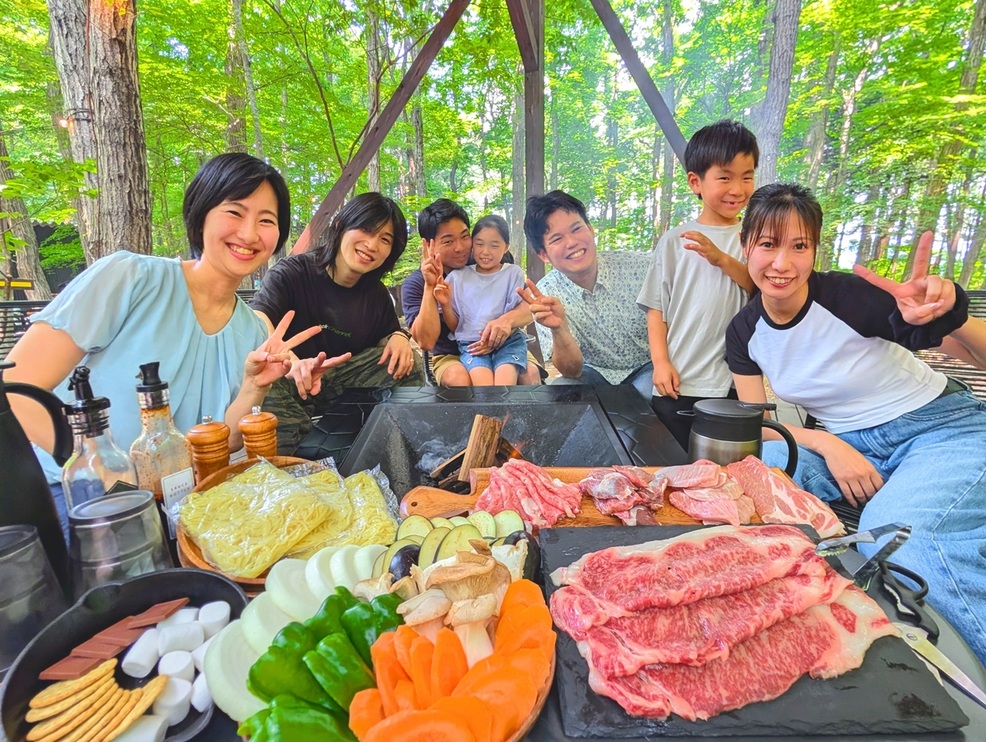 【ぺットプラン】大型犬OK！ジャイロライド・BBQ夕食・ホットサンド朝食を愛犬と楽しもう！