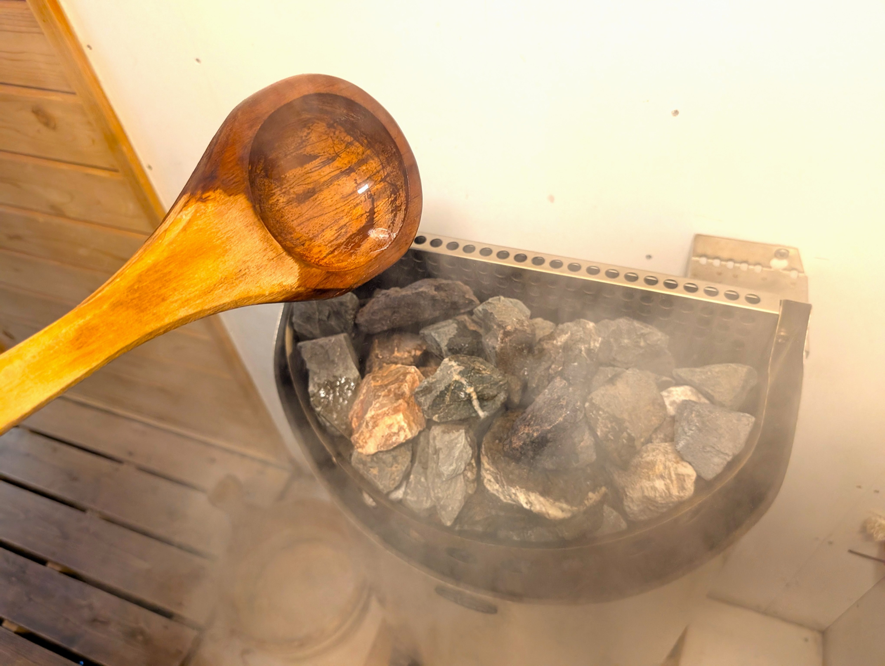 オリジナルのほうじ茶ロウリュ