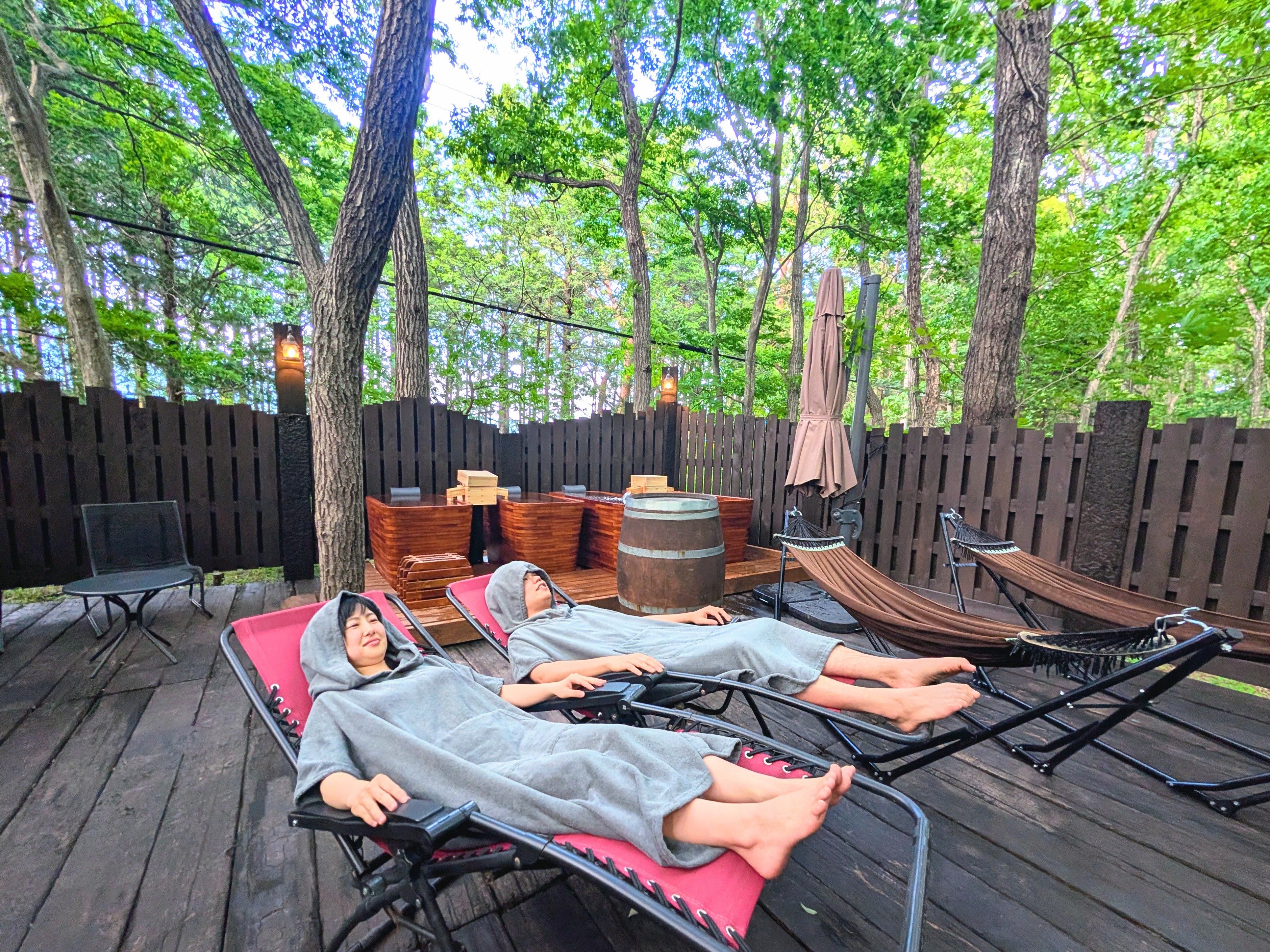 開放的な整いスペース