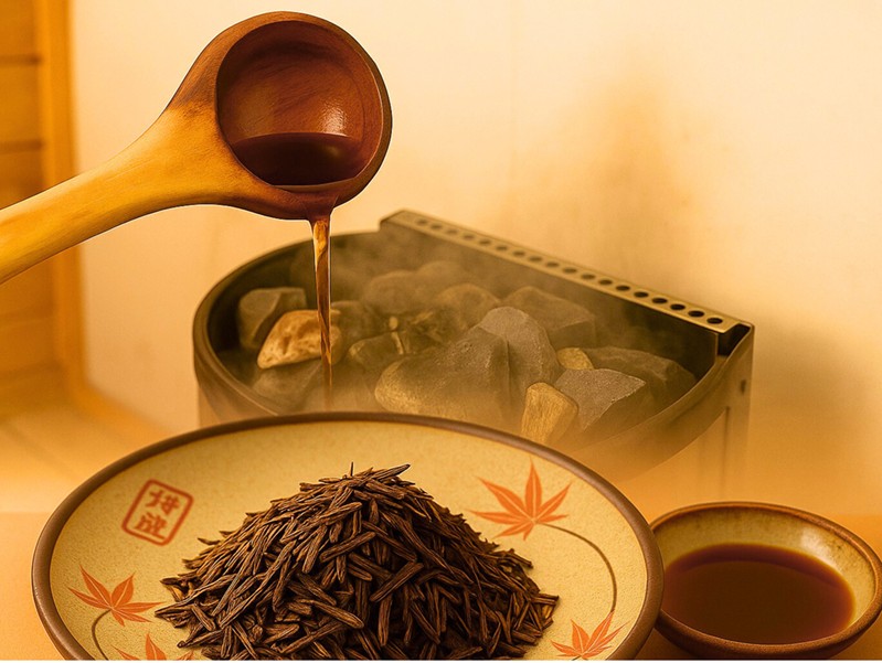 オリジナルのほうじ茶ロウリュのイメージ