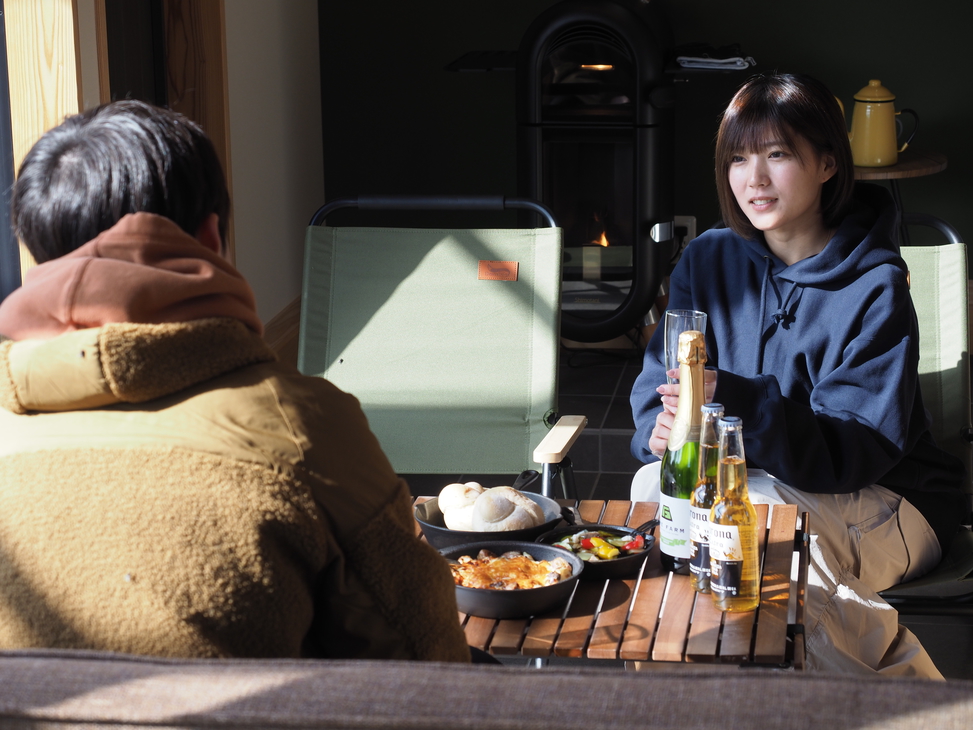連泊プラン【温泉＋朝食付き】いつもと違う場所と時間の中で、自由気ままに農園での滞在を楽しむ