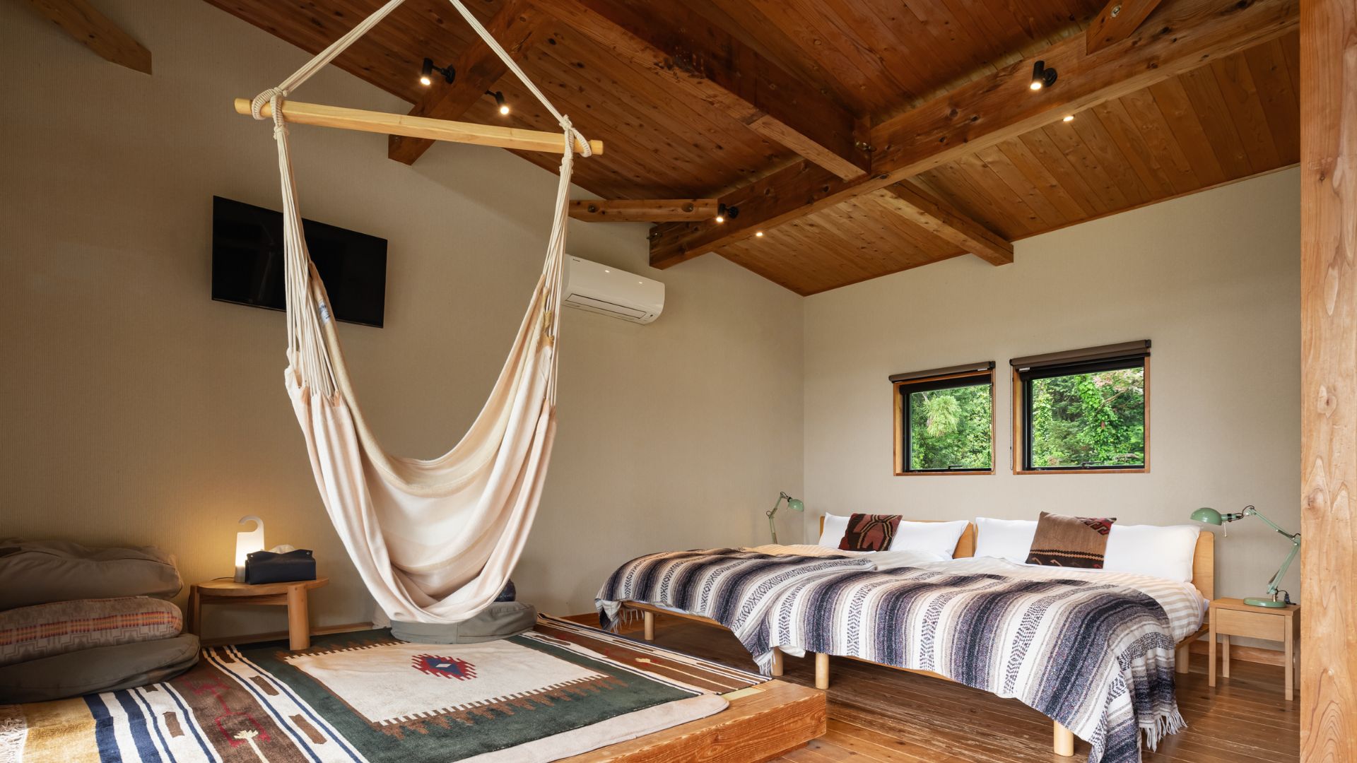 Barrel sauna cottage